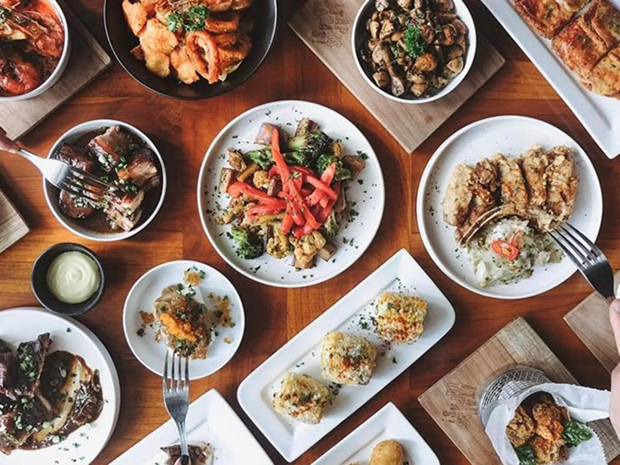 Food in Grand Livio Kuta Hotel