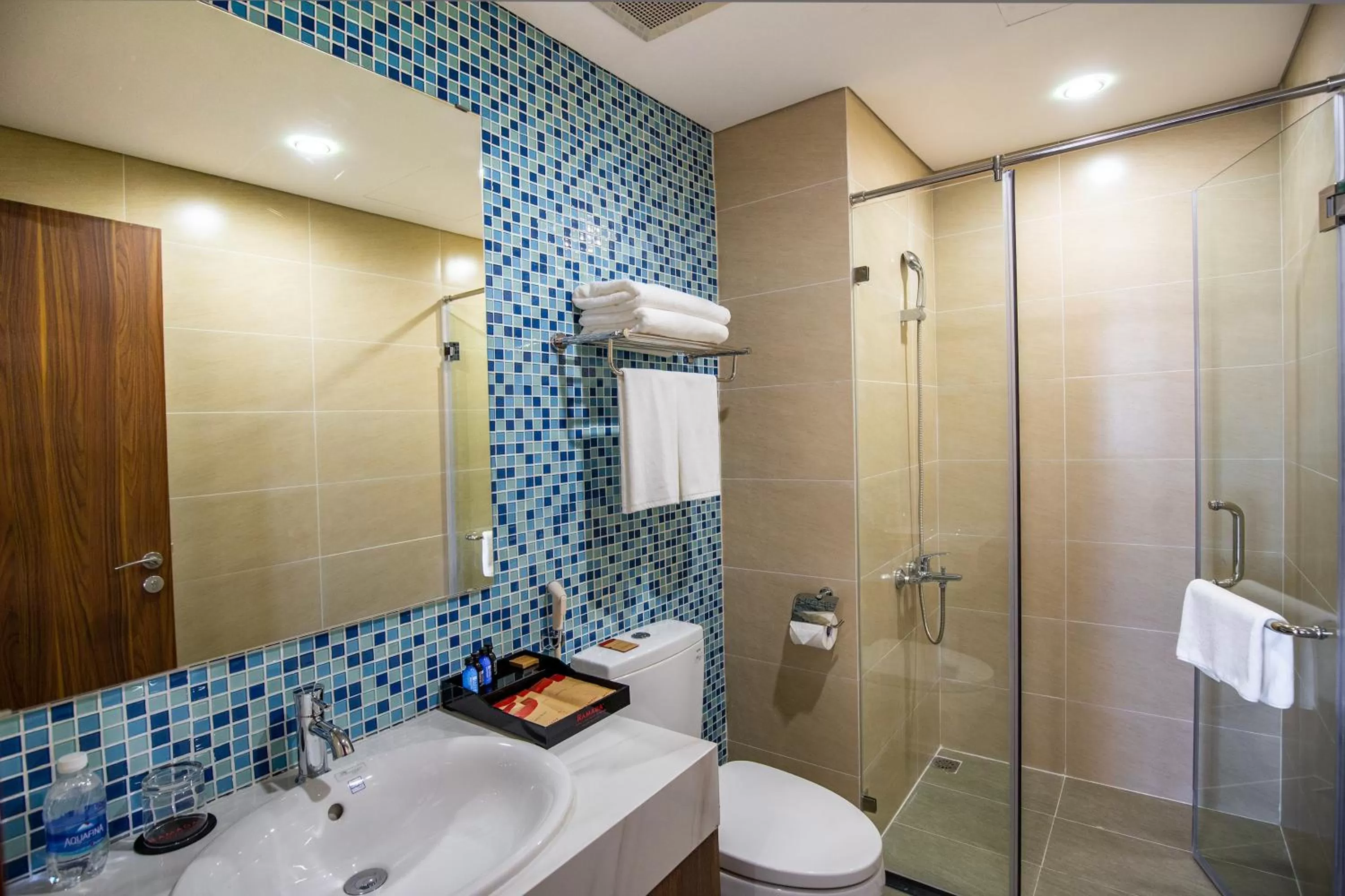 Shower in Ramada Hotel & Suites by Wyndham Halong Bay View
