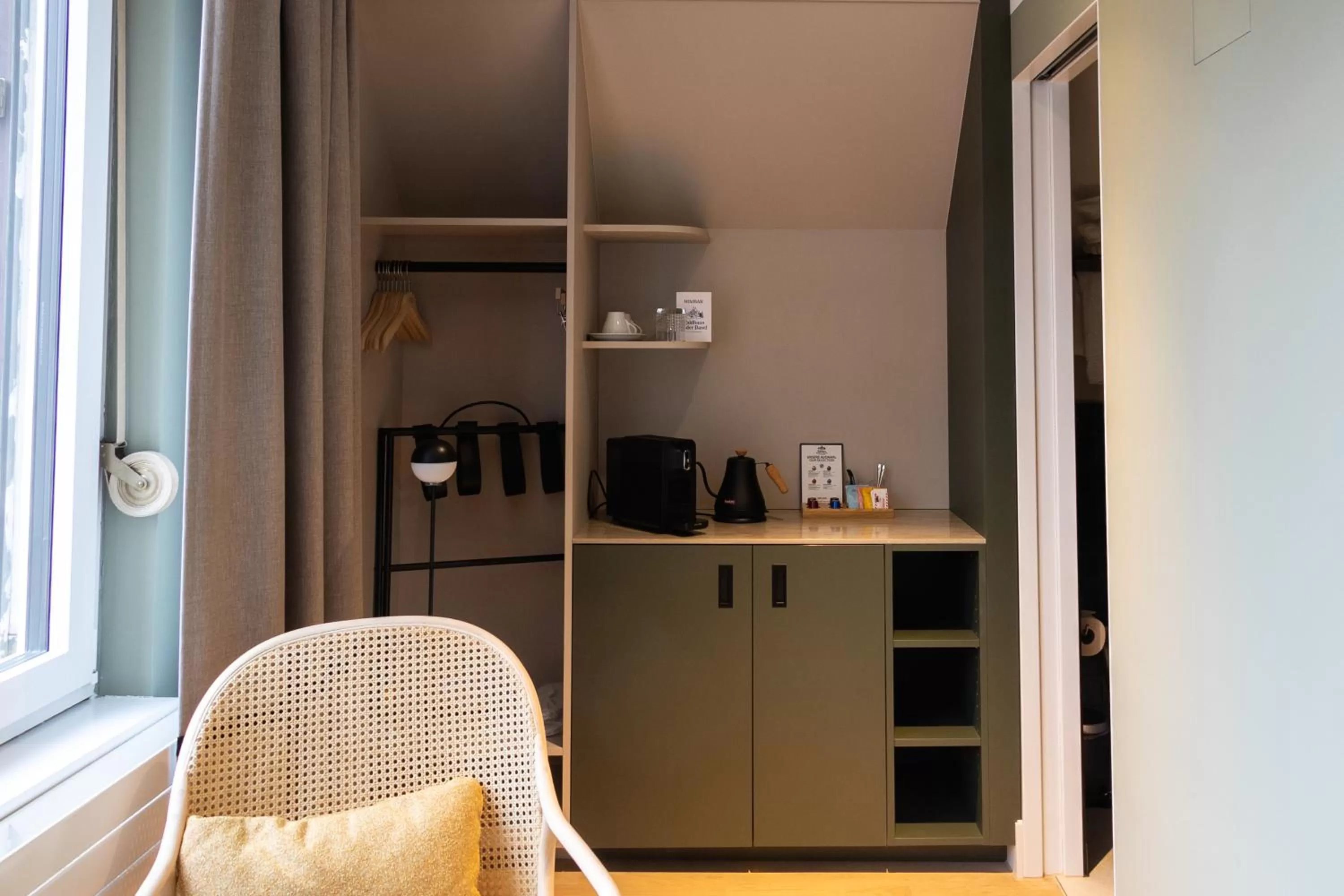 wardrobe in Boutique Hotel Waldhaus beider Basel