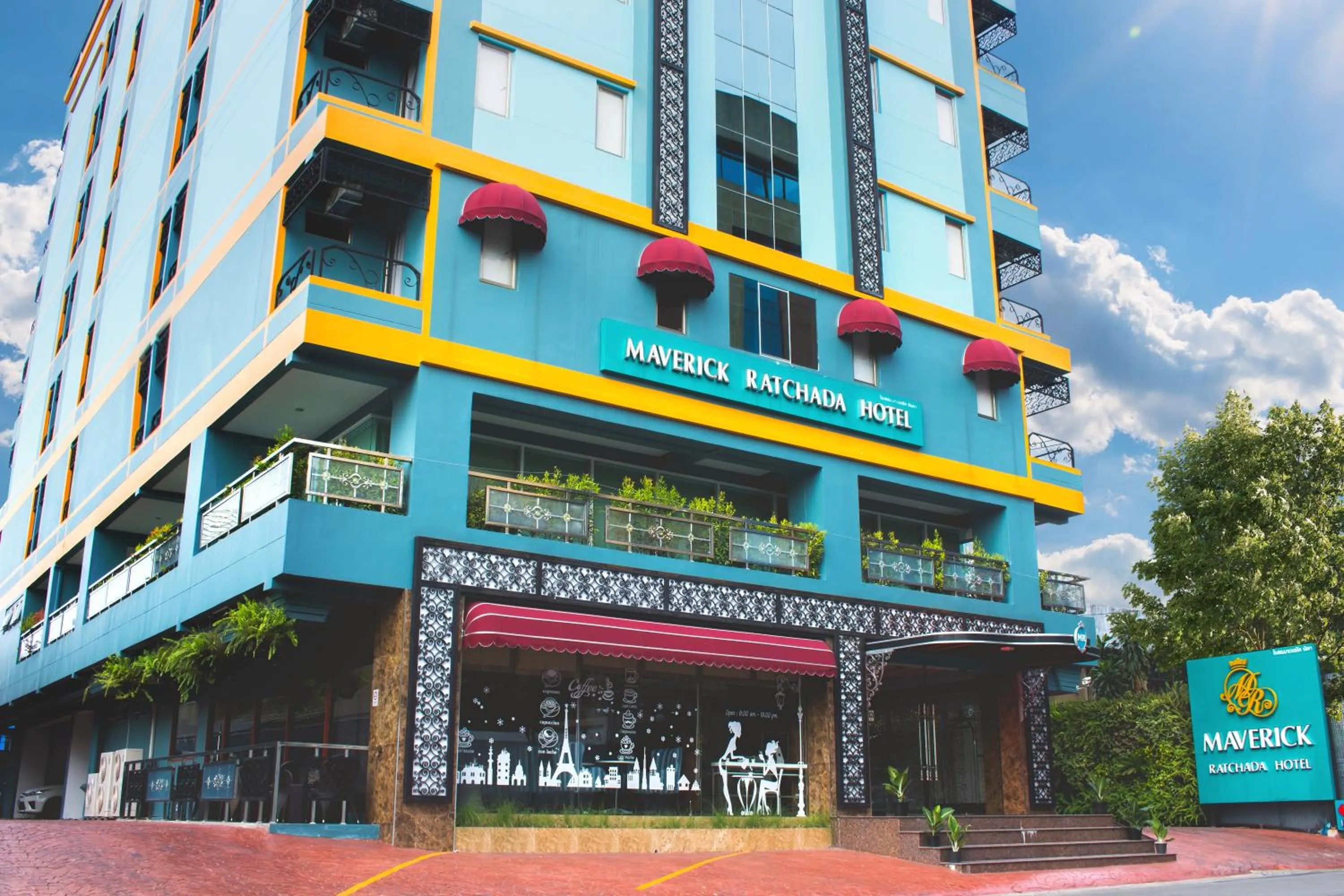 Property Building in Maverick Ratchada Hotel
