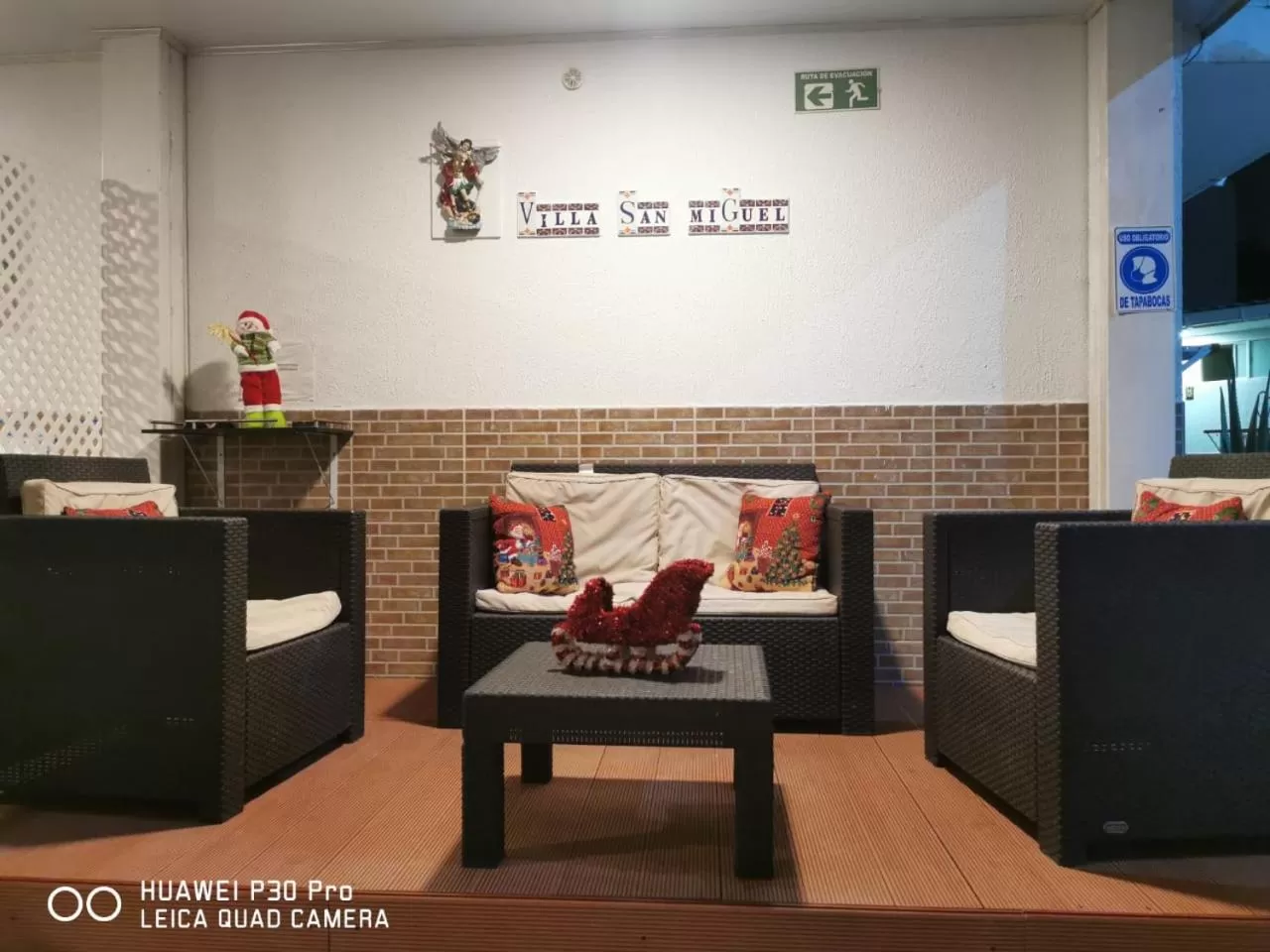 Living room in Villa San Miguel