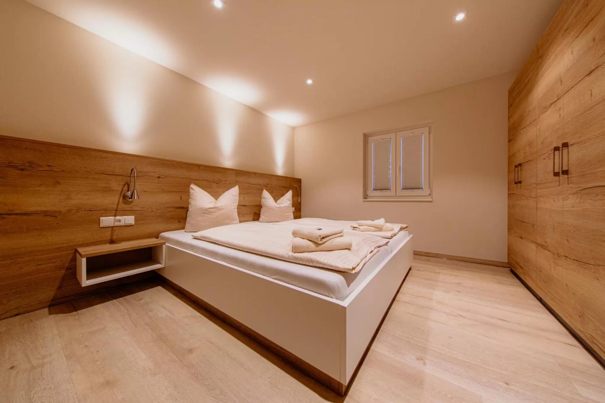 Bed in Bergpension Laasen Perle Rathen