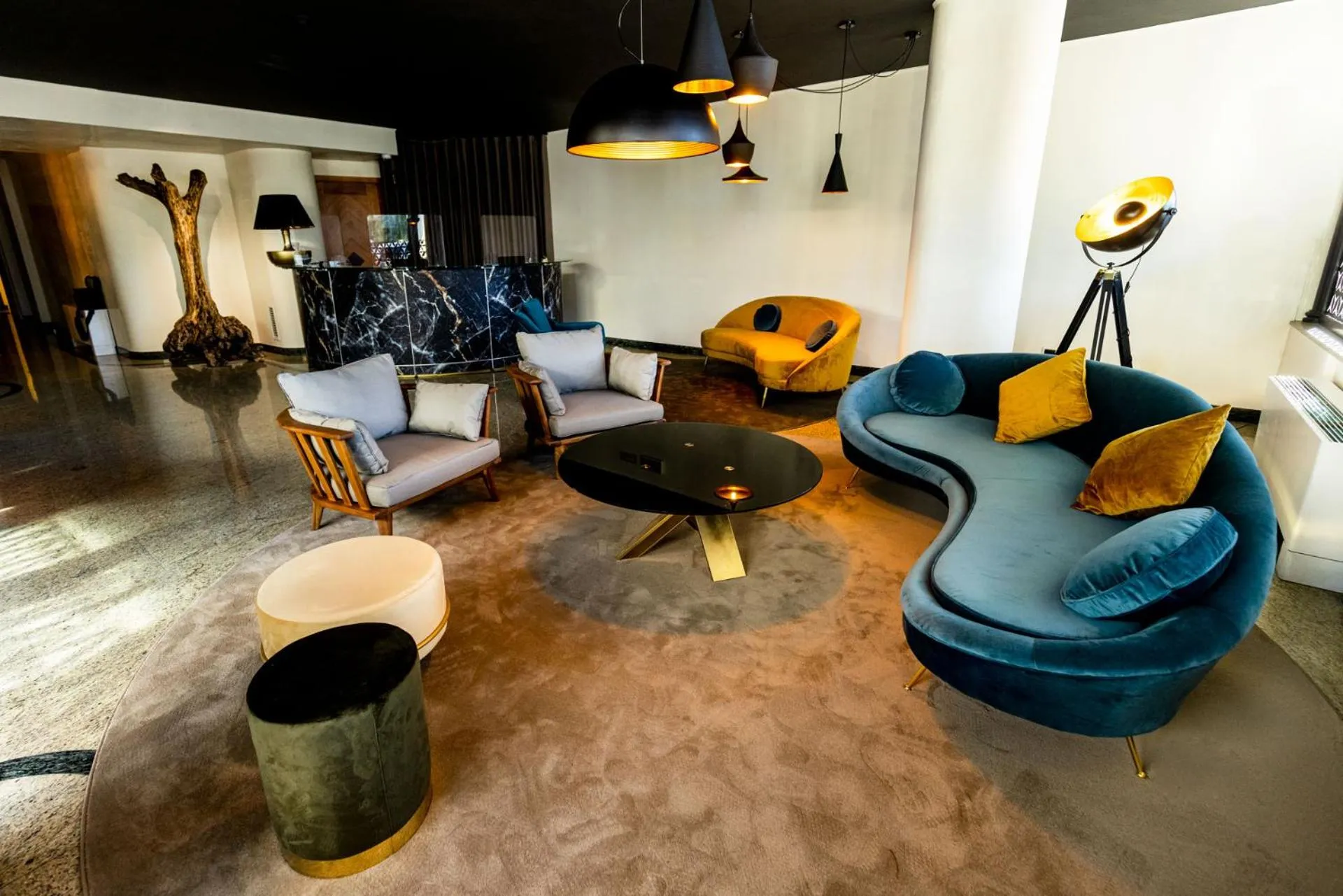 Lobby or reception in Mefuta Hotel