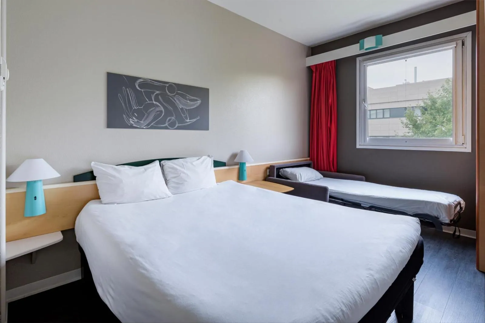 Bed in Ibis Madrid Getafe
