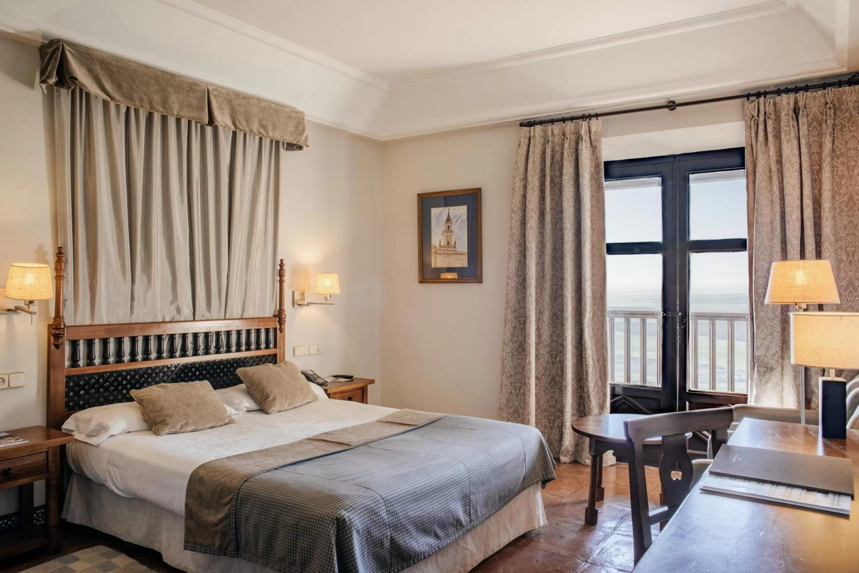 Bedroom, Bed in Parador de Carmona