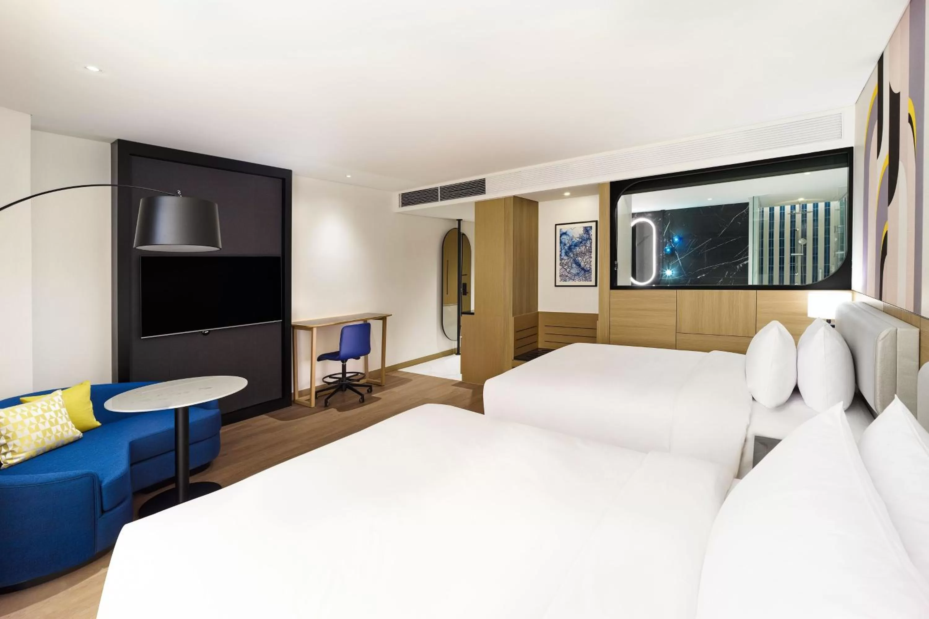 Lounge or bar, Bed in Le Meridien Seoul Myeongdong