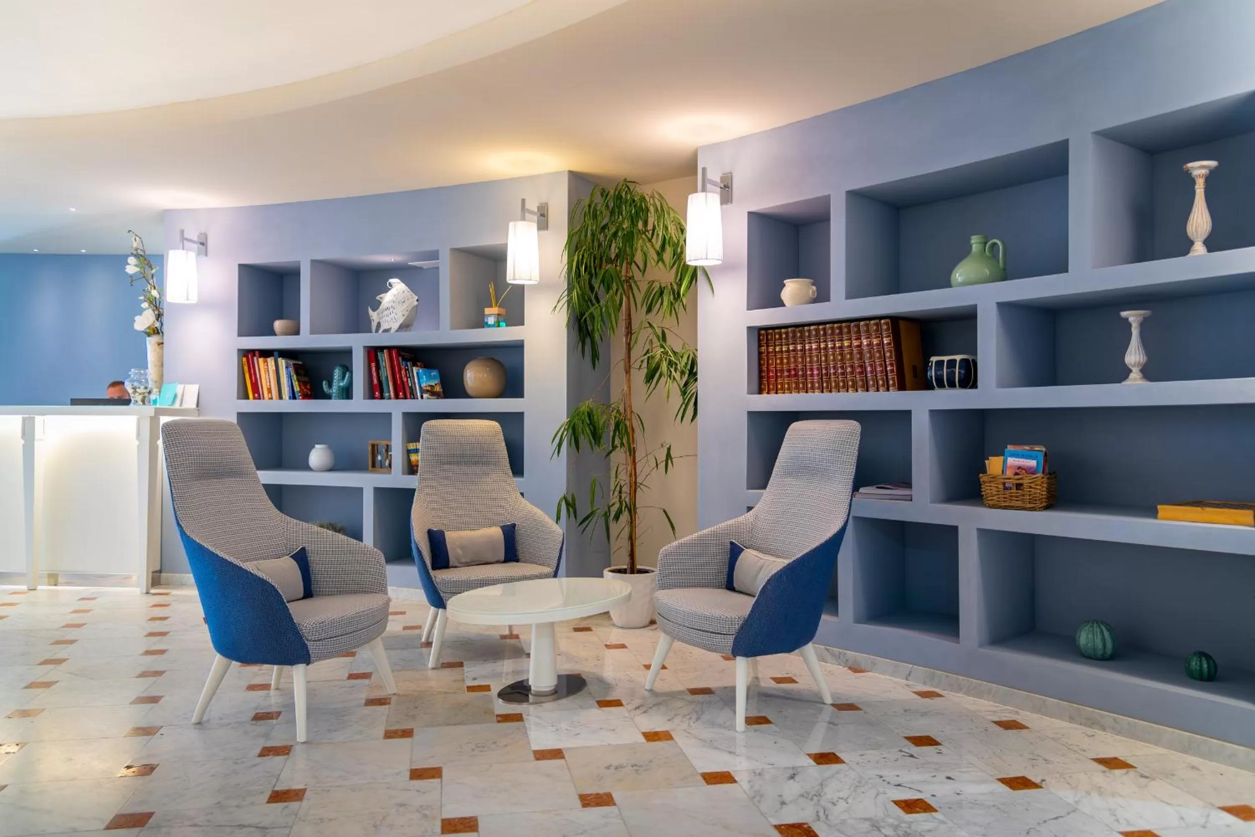 Living room in Hotel Plaza