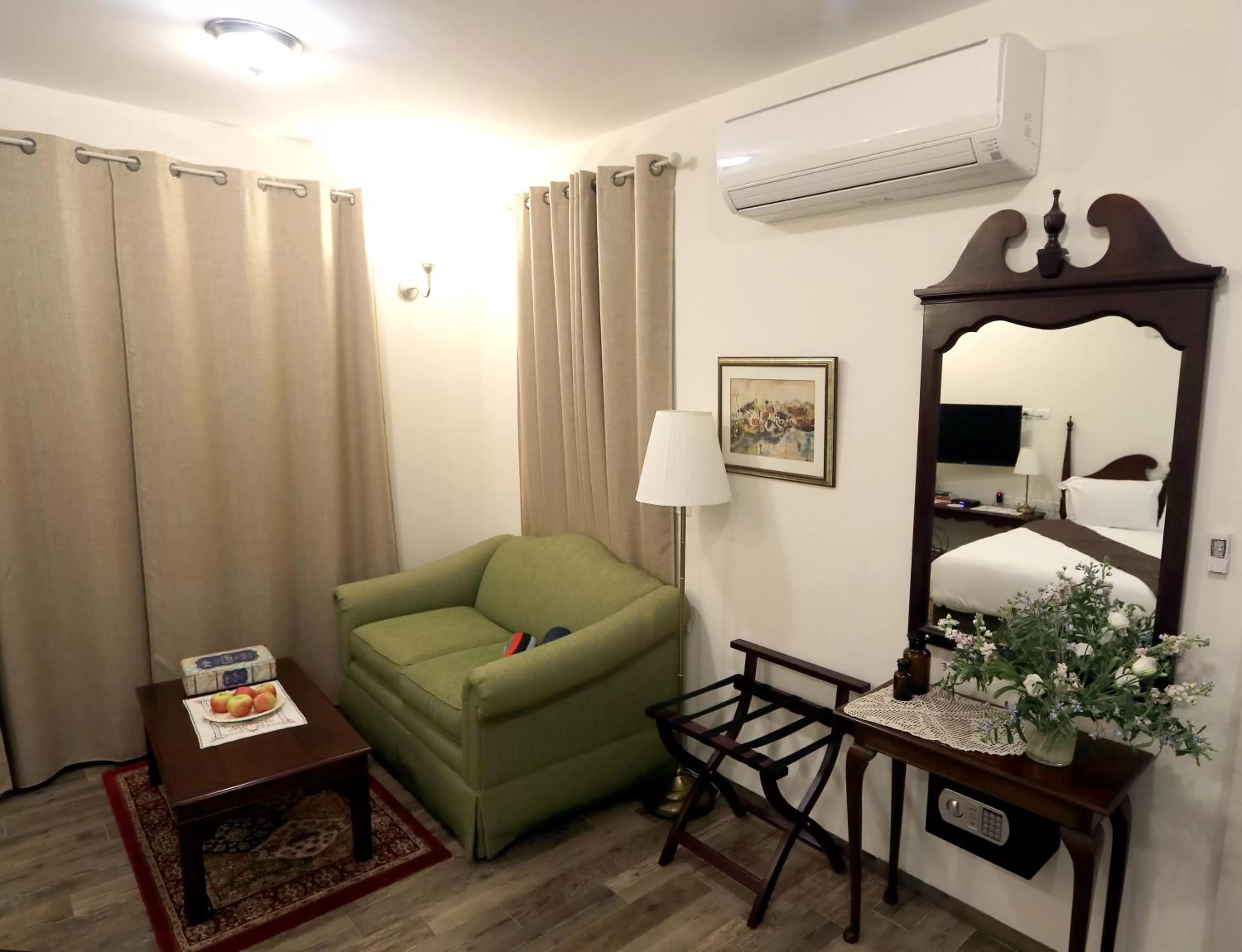 Seating Area in HaBaronit