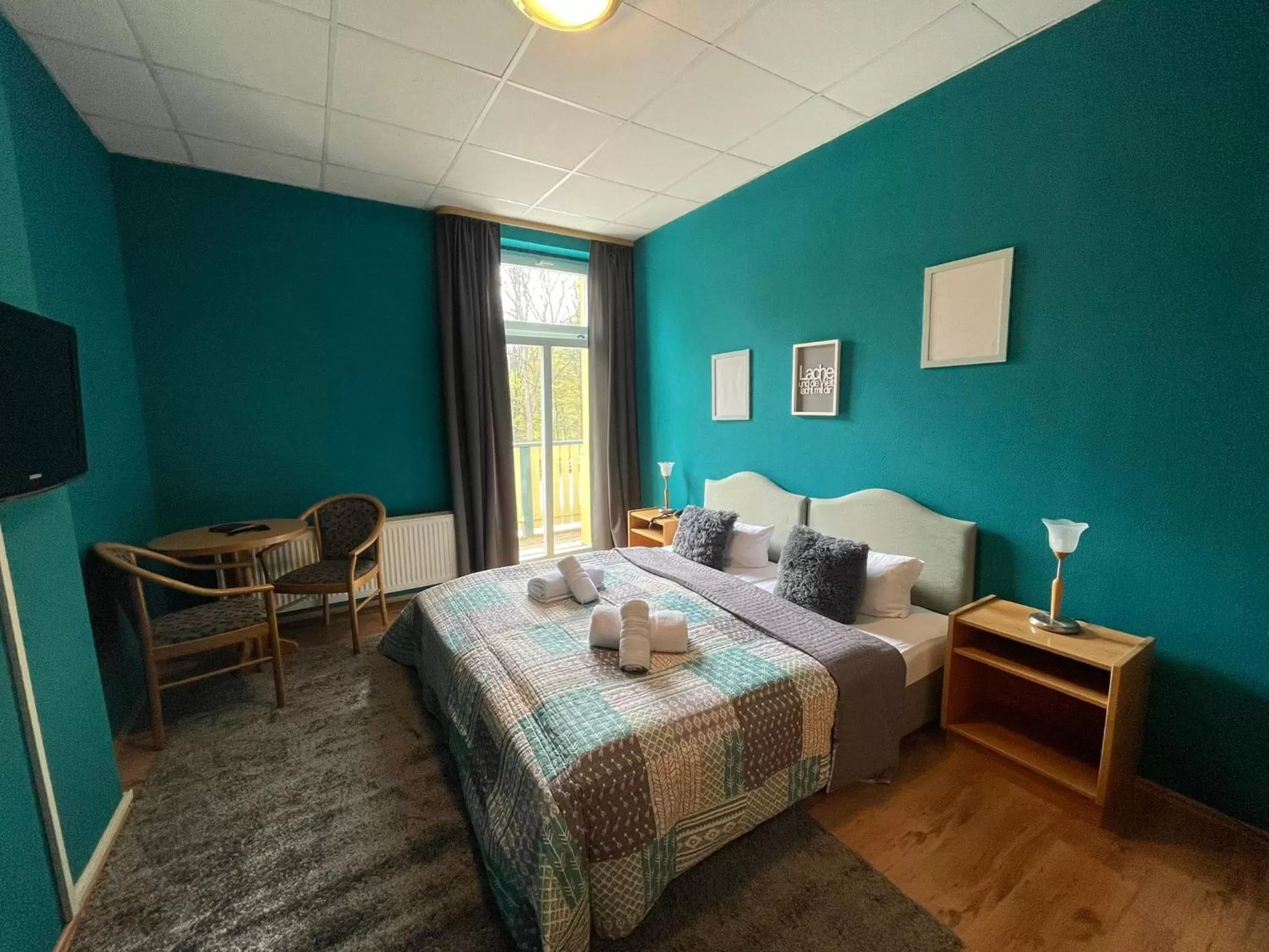 Bedroom, Bed in Parkhotel Waldschlösschen