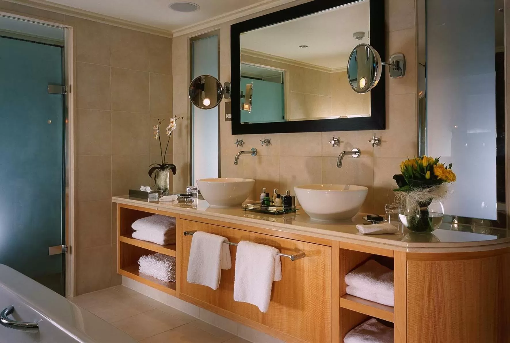 Bathroom in Chewton Glen Hotel - an Iconic Luxury Hotel
