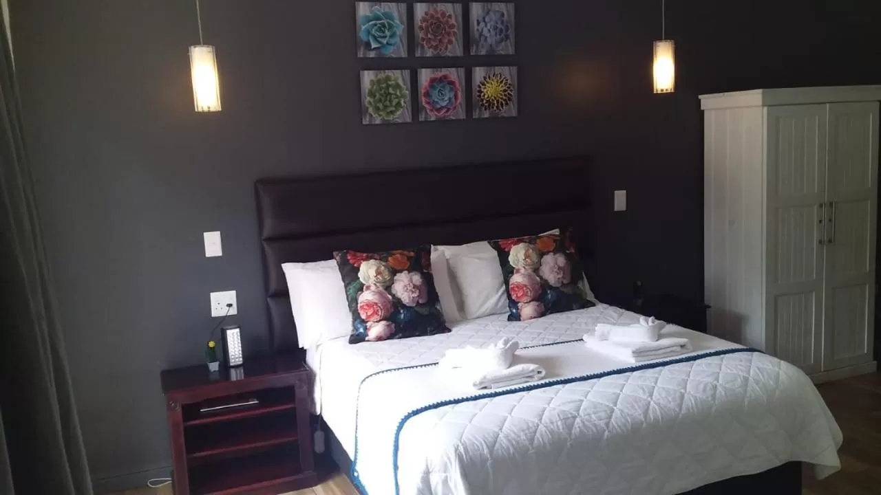 Bed in Vignes Guest Lodge