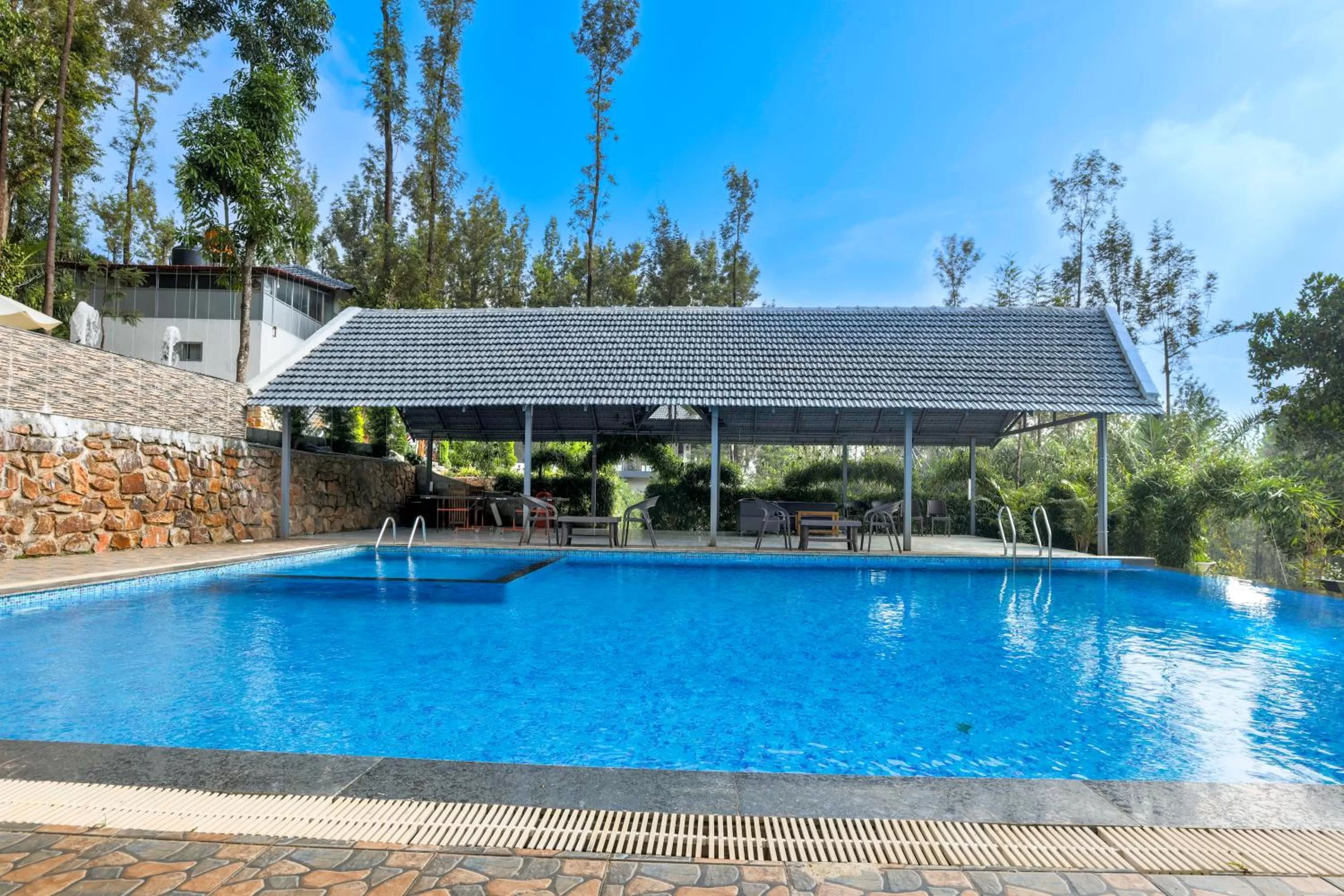 Swimming Pool in The Spectrum Resort, Chikmagalur