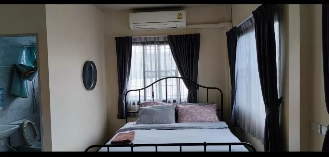 Bed in The Cube Sathorn Boutique Hotel