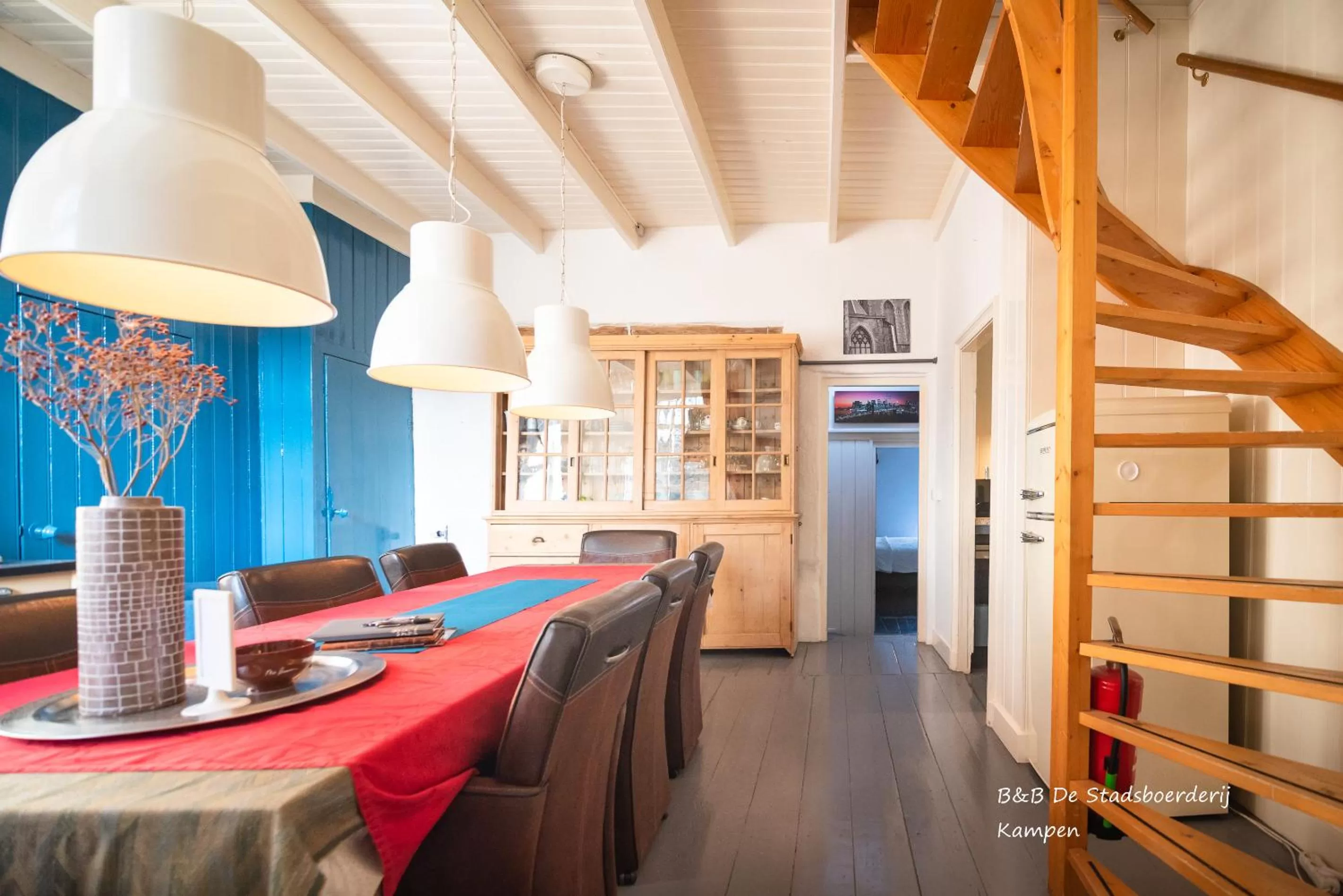 Living room in De Stadsboerderij