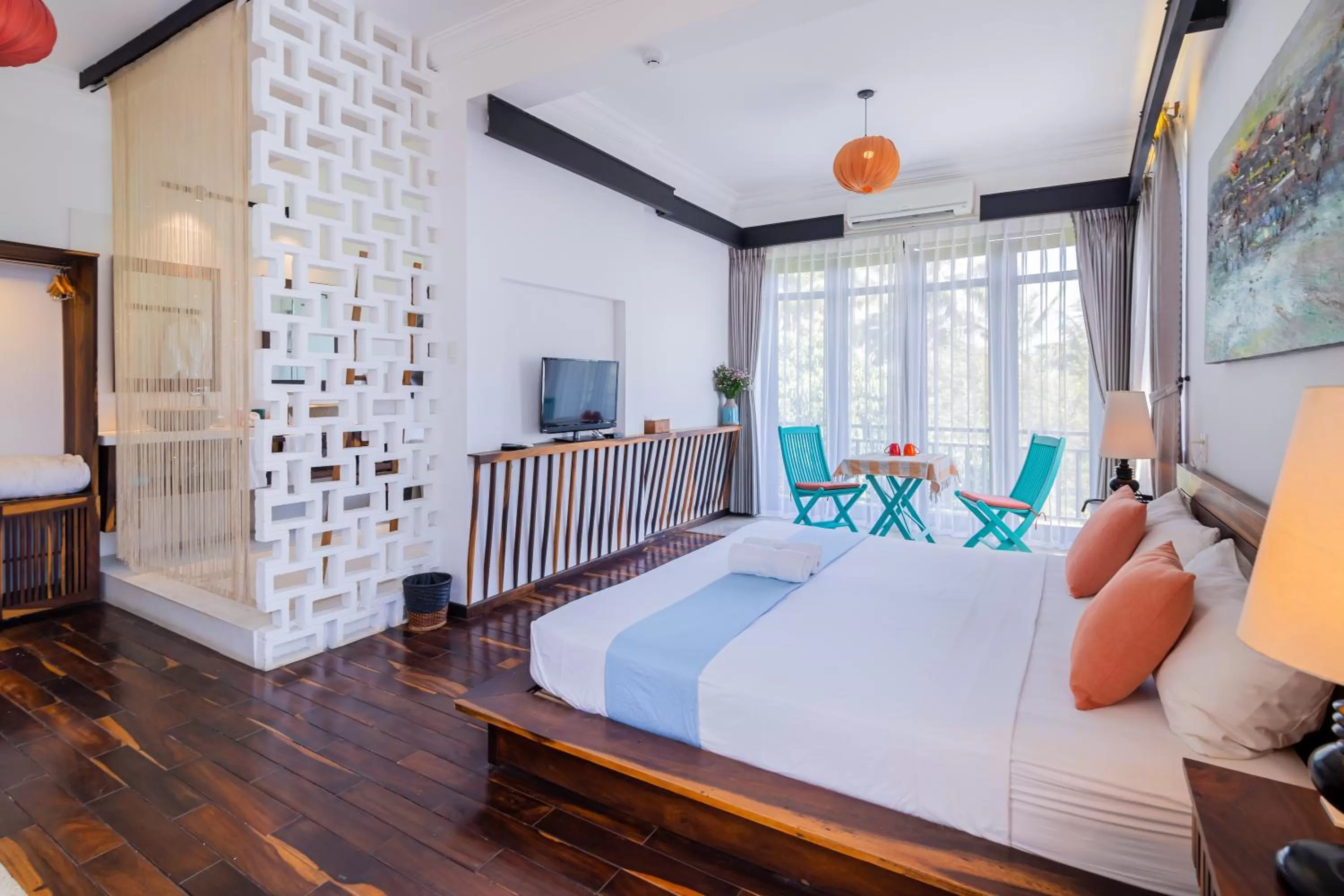 Photo of the whole room in Tra Que Mansion