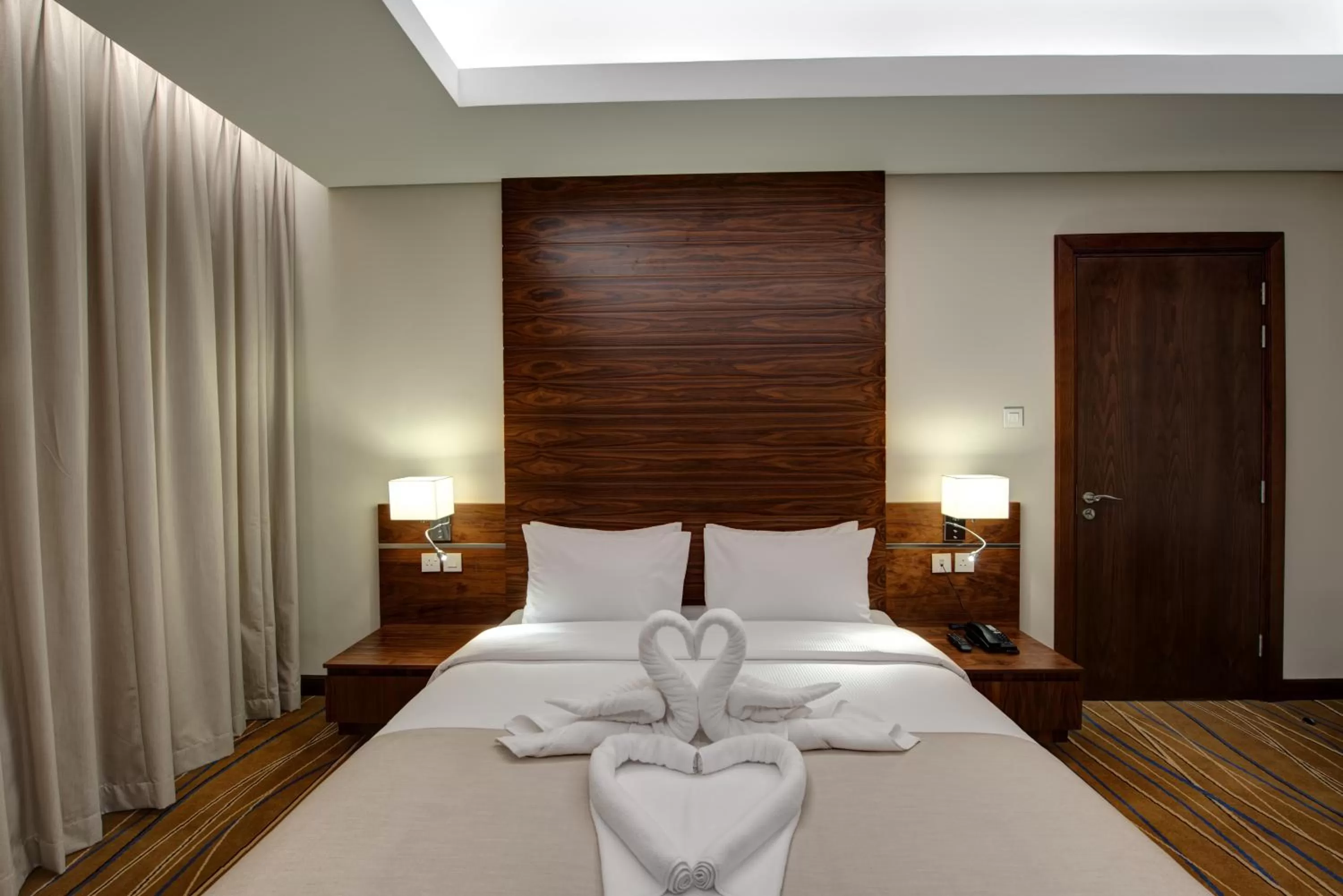 Bed in Center Hotel Sharjah