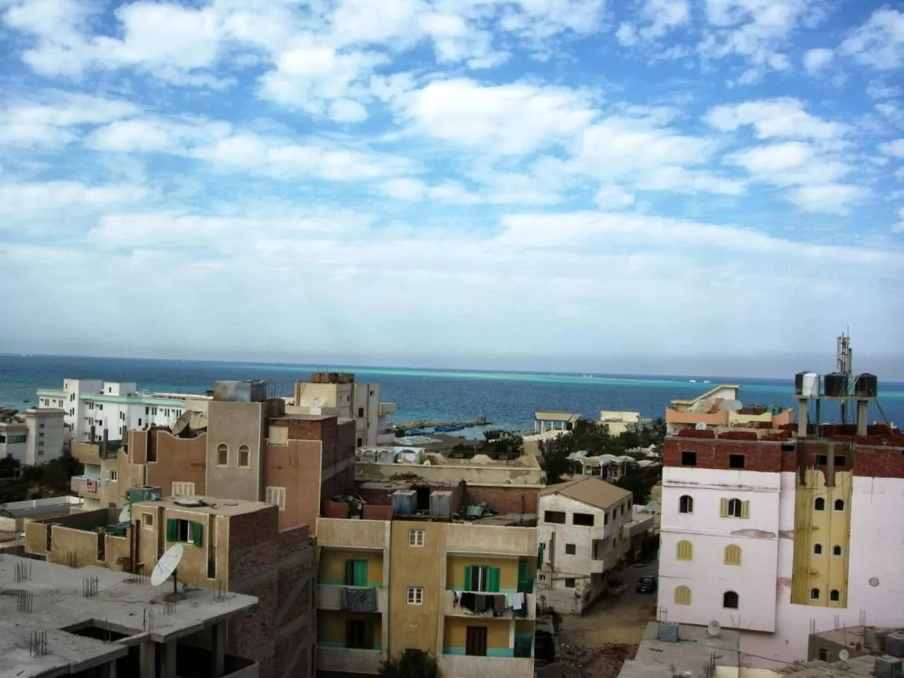 City view in Luxor Hotel Hurghada