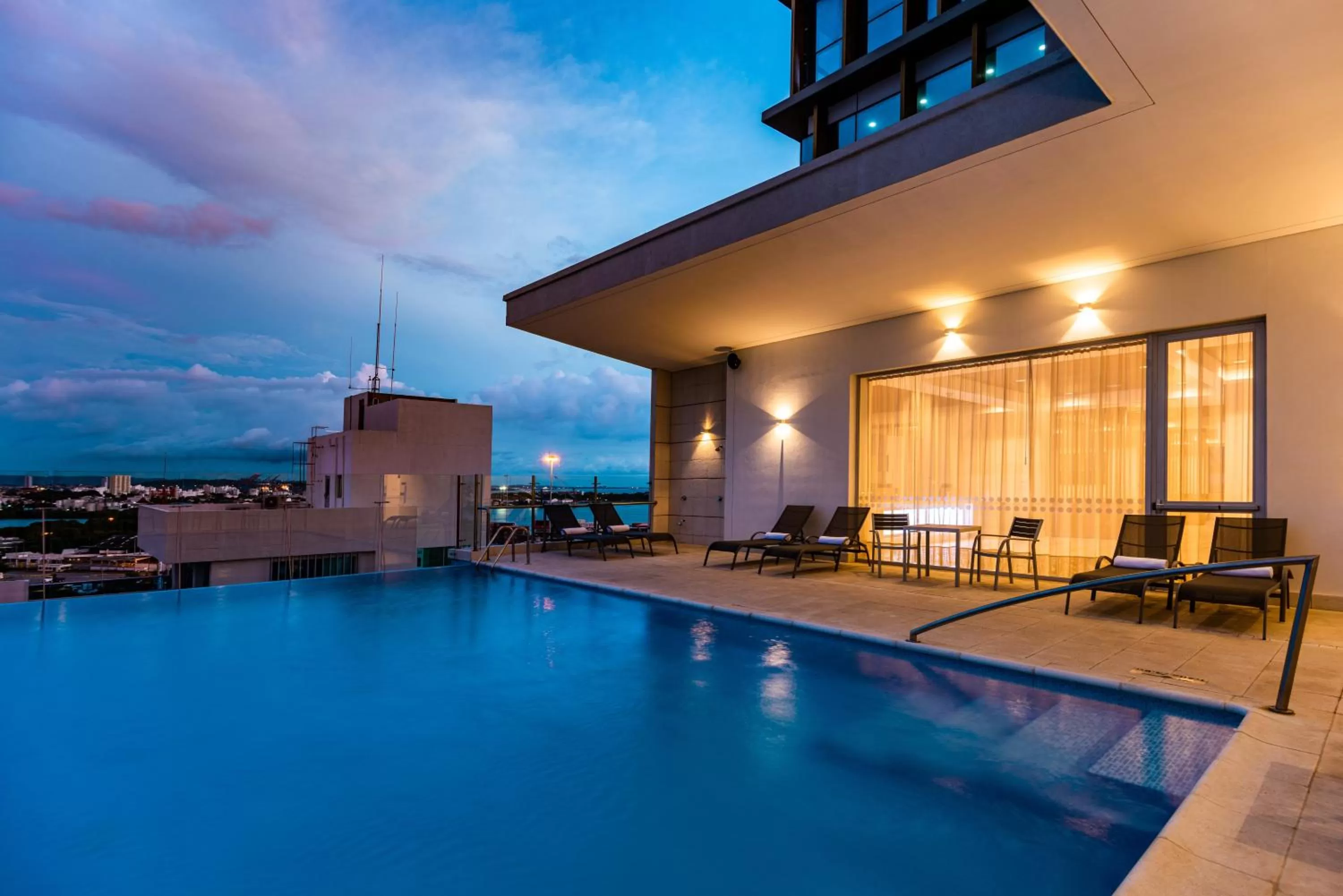 Swimming pool in Holiday Inn Express Cartagena Manga by IHG