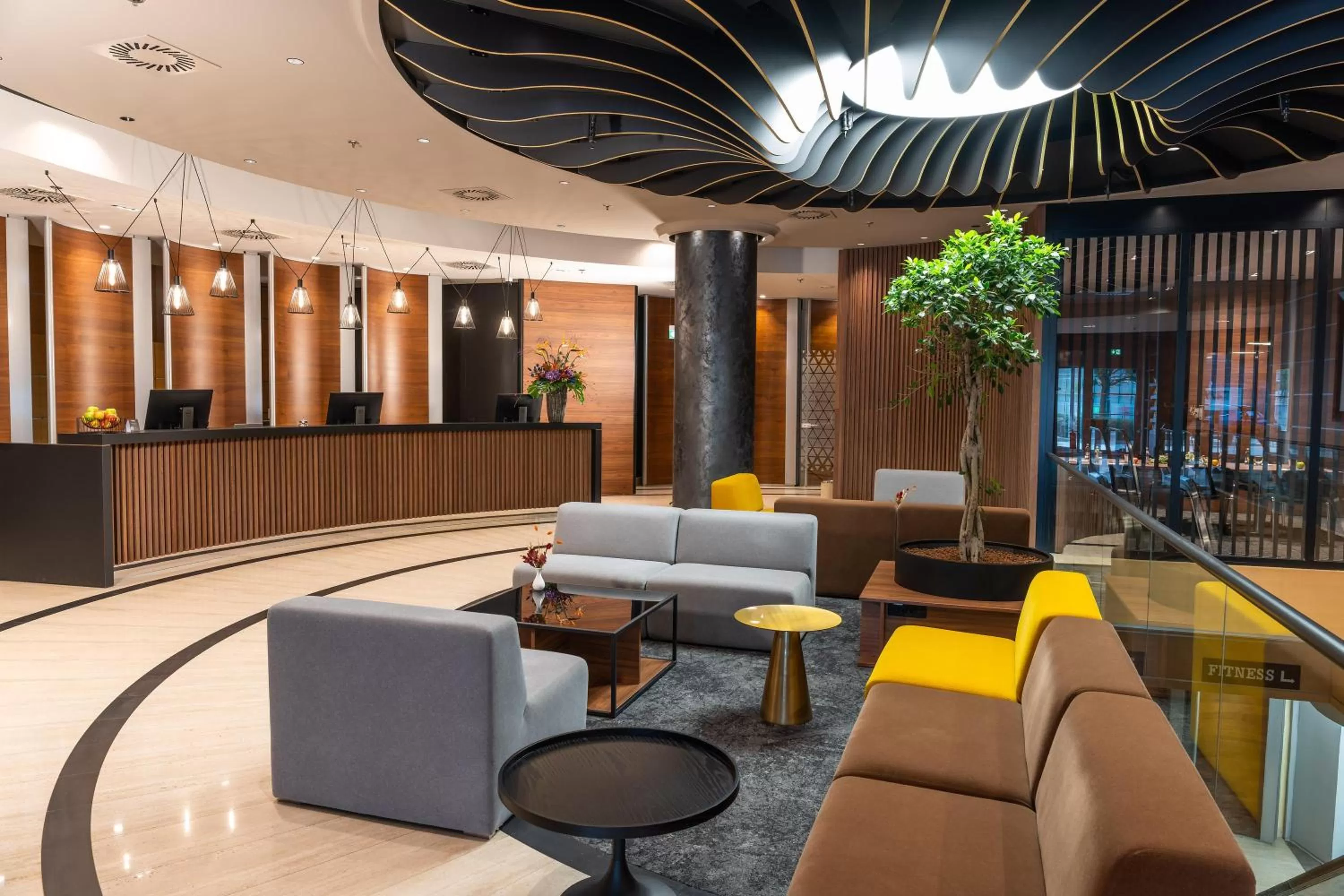 Lobby or reception in Doubletree by Hilton Ljubljana