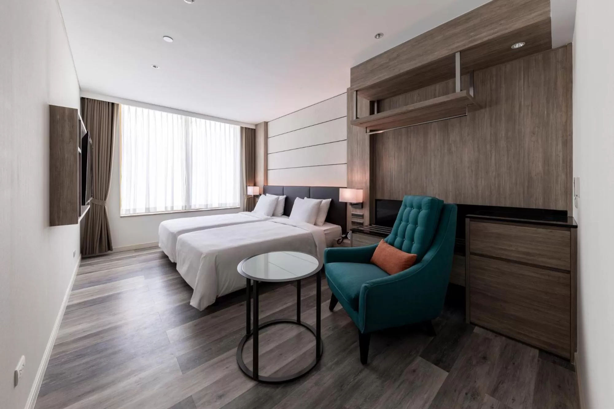 Photo of the whole room, Bed in Solaria Nishitetsu Hotel Bangkok