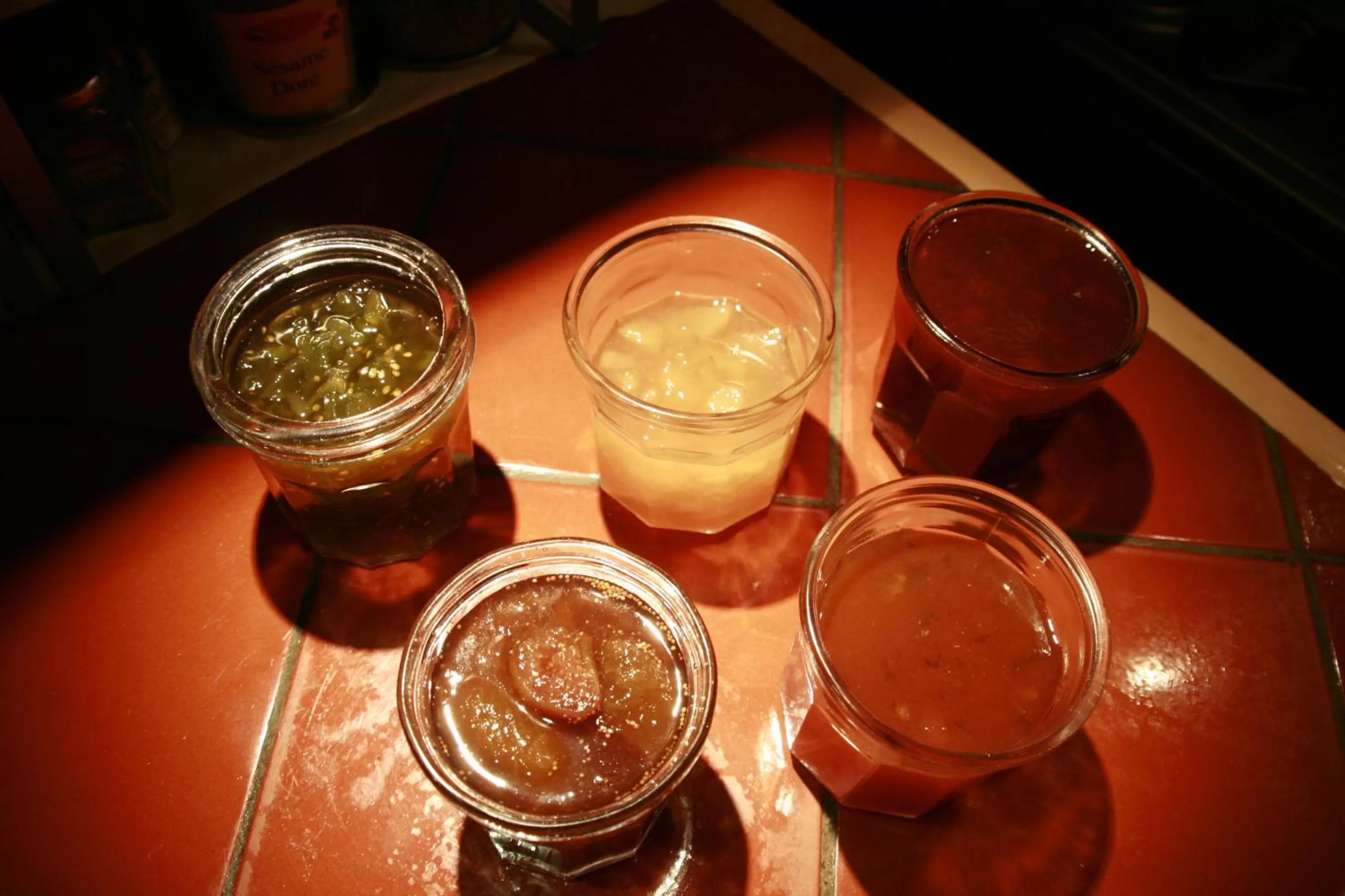 Food in La Maison sur la Colline