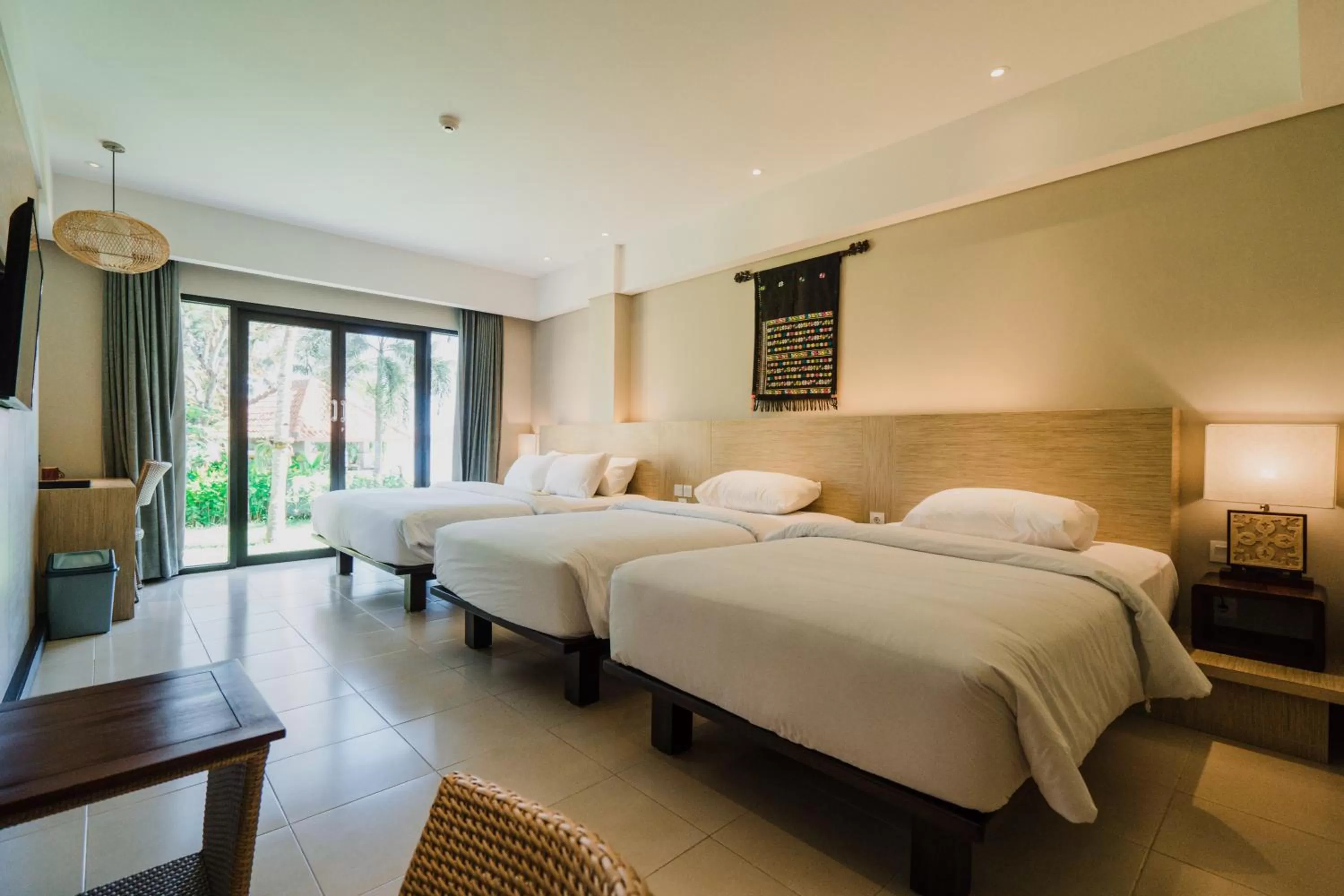 Bed in Bintang Flores Hotel