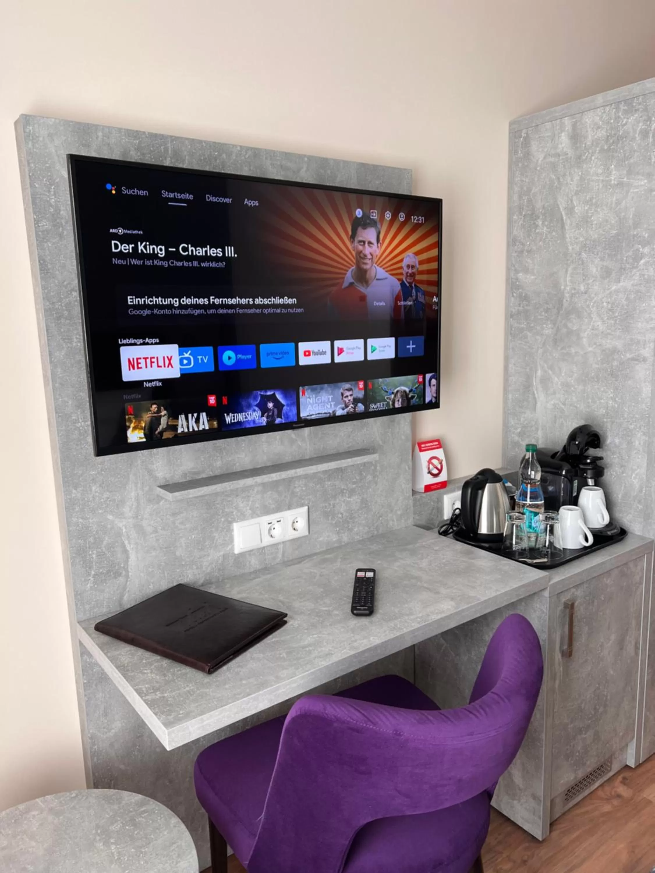 TV and multimedia in Novel Hotel