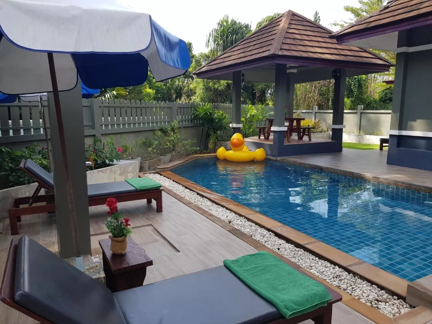 Pool view in Khaolak Yama Resort - SHA Plus