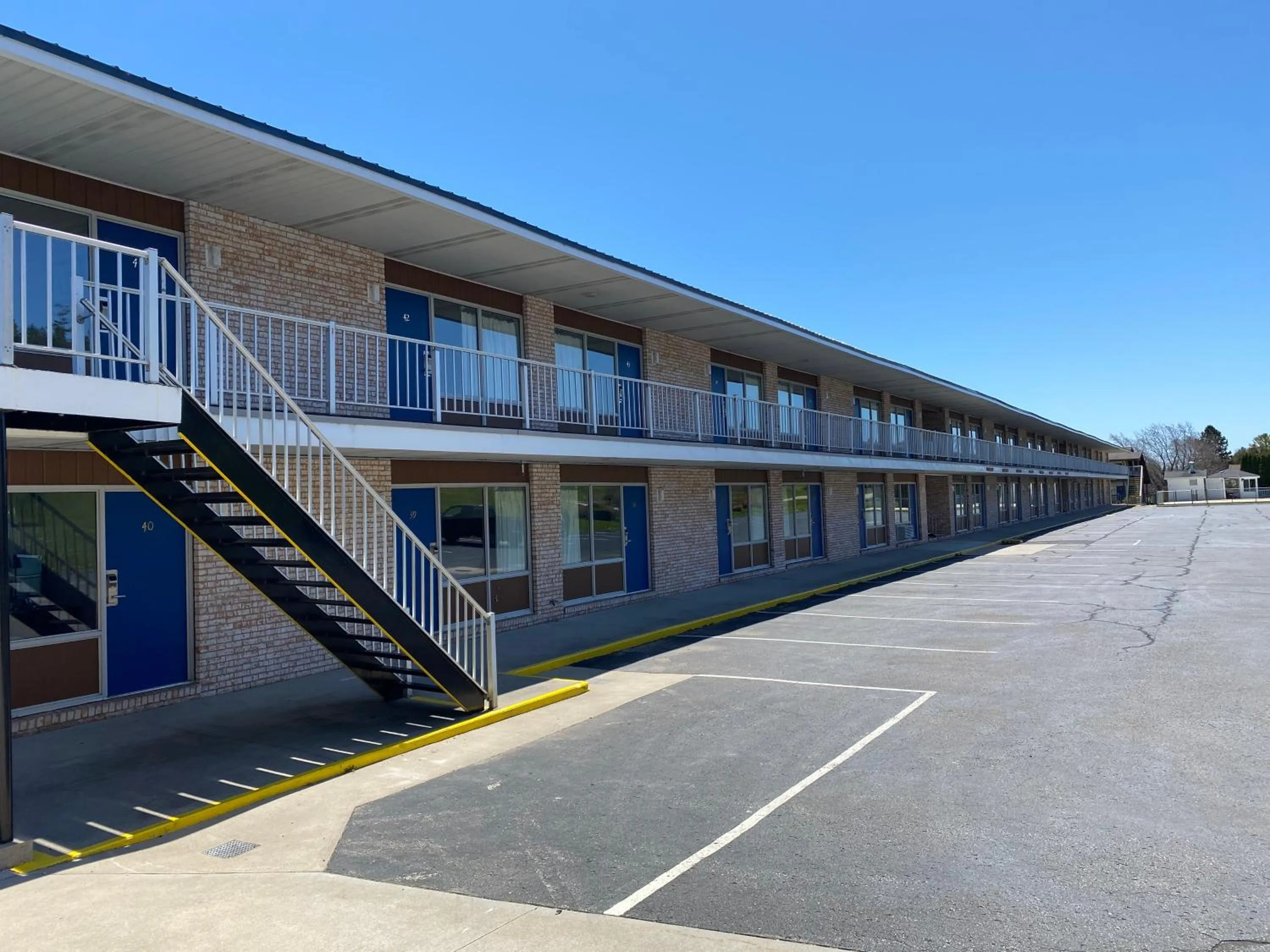 Property building in Days Inn & Suites by Wyndham St. Ignace Lakefront