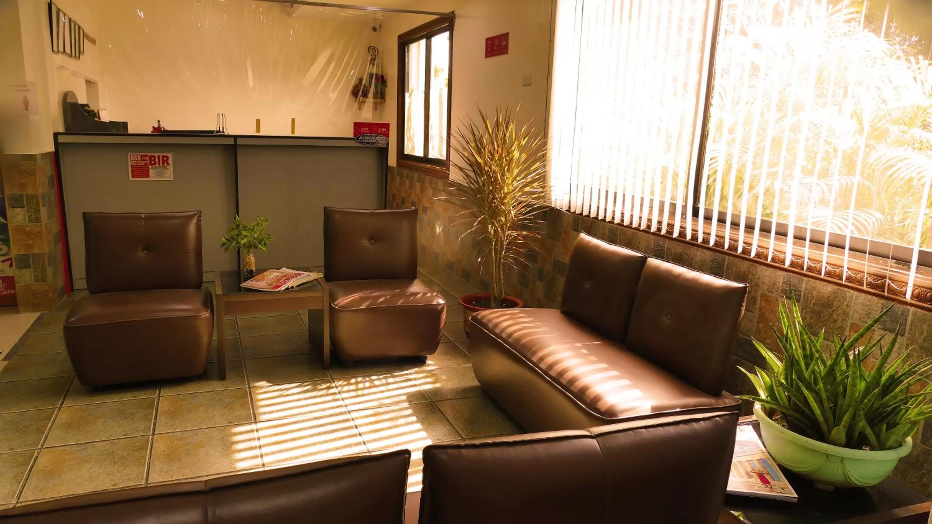 Lobby or reception in CounTess Pension House