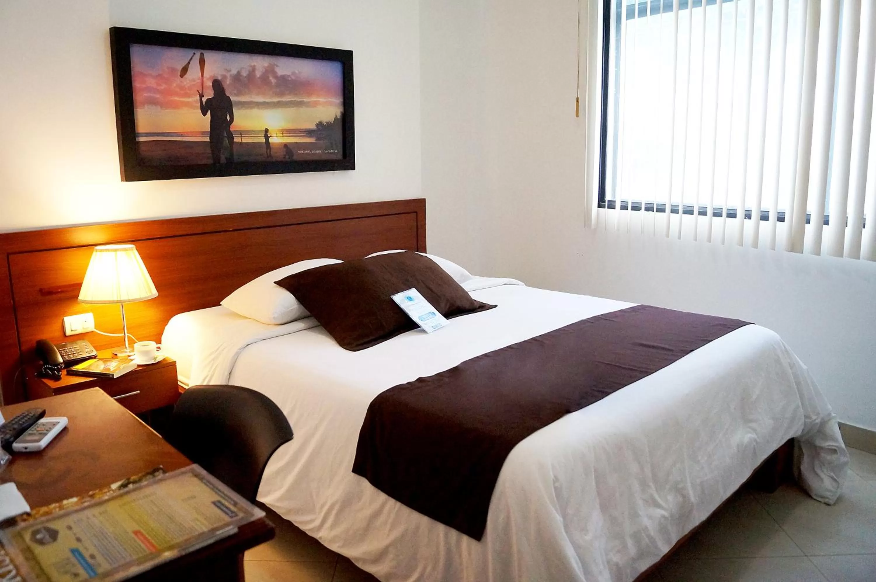 Bed in Hotel Castell