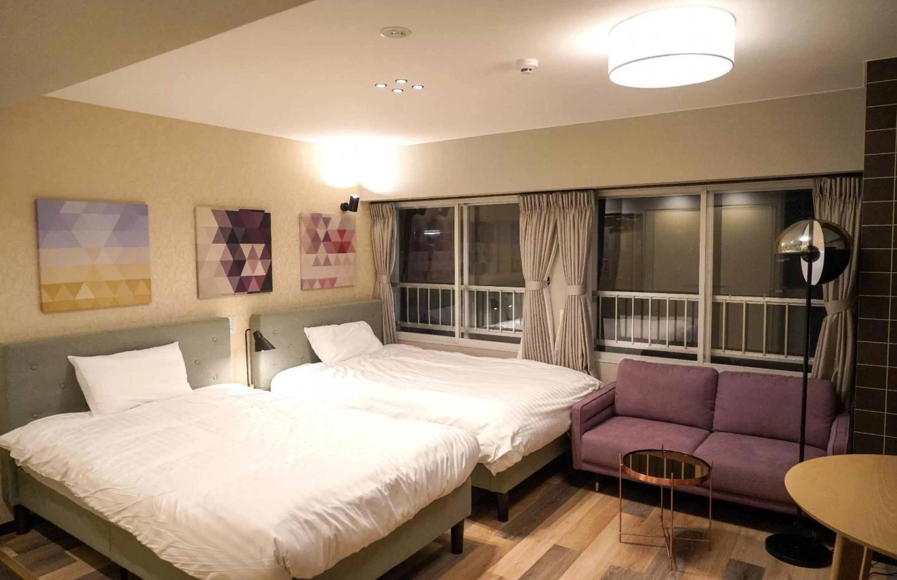 Bed in Sapporo Stay Nakajima Park