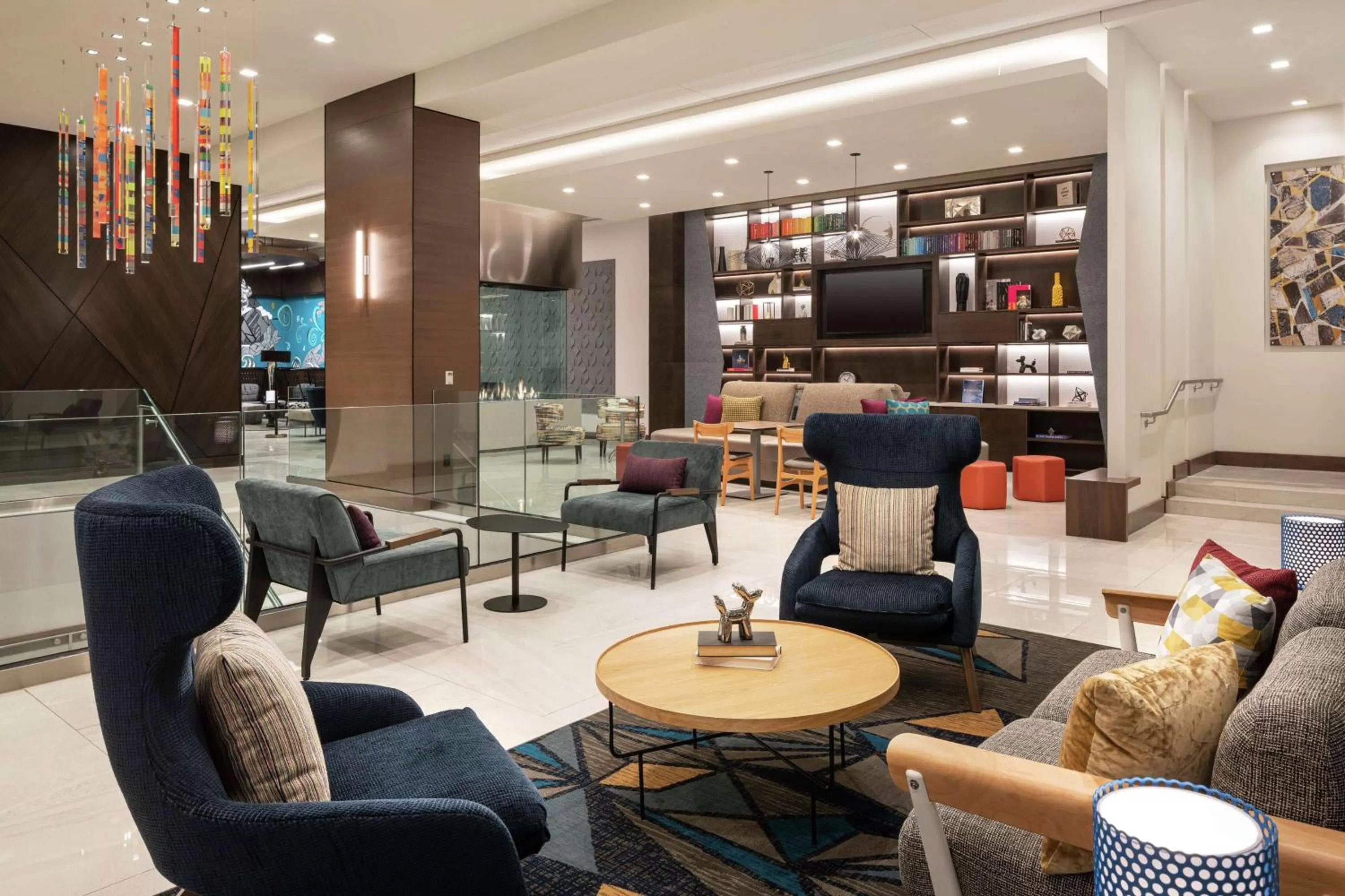 Lobby or reception in Home2 Suites By Hilton Denver Downtown Convention Center