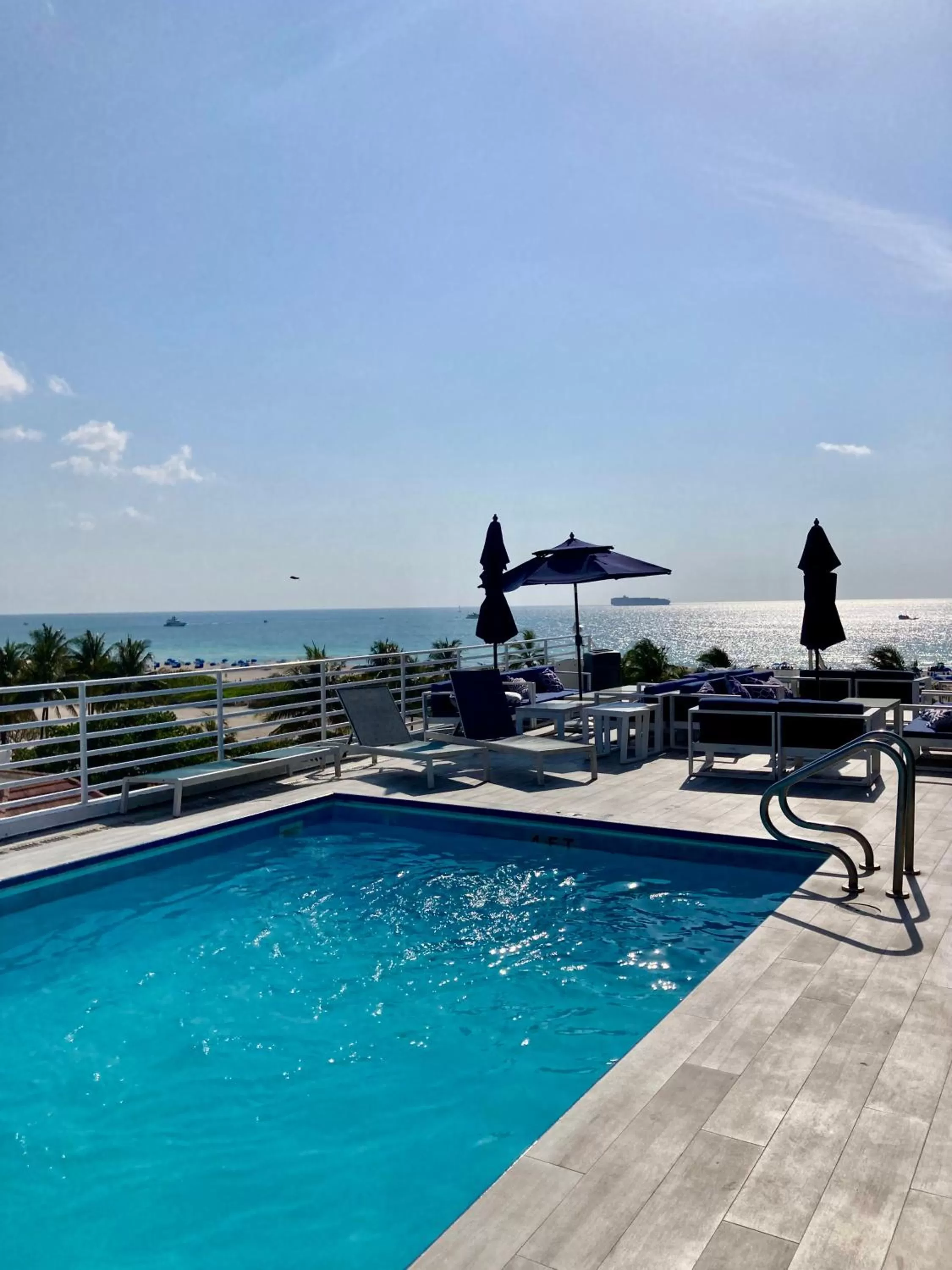 Swimming Pool in Suites at The Strand on Ocean Drive