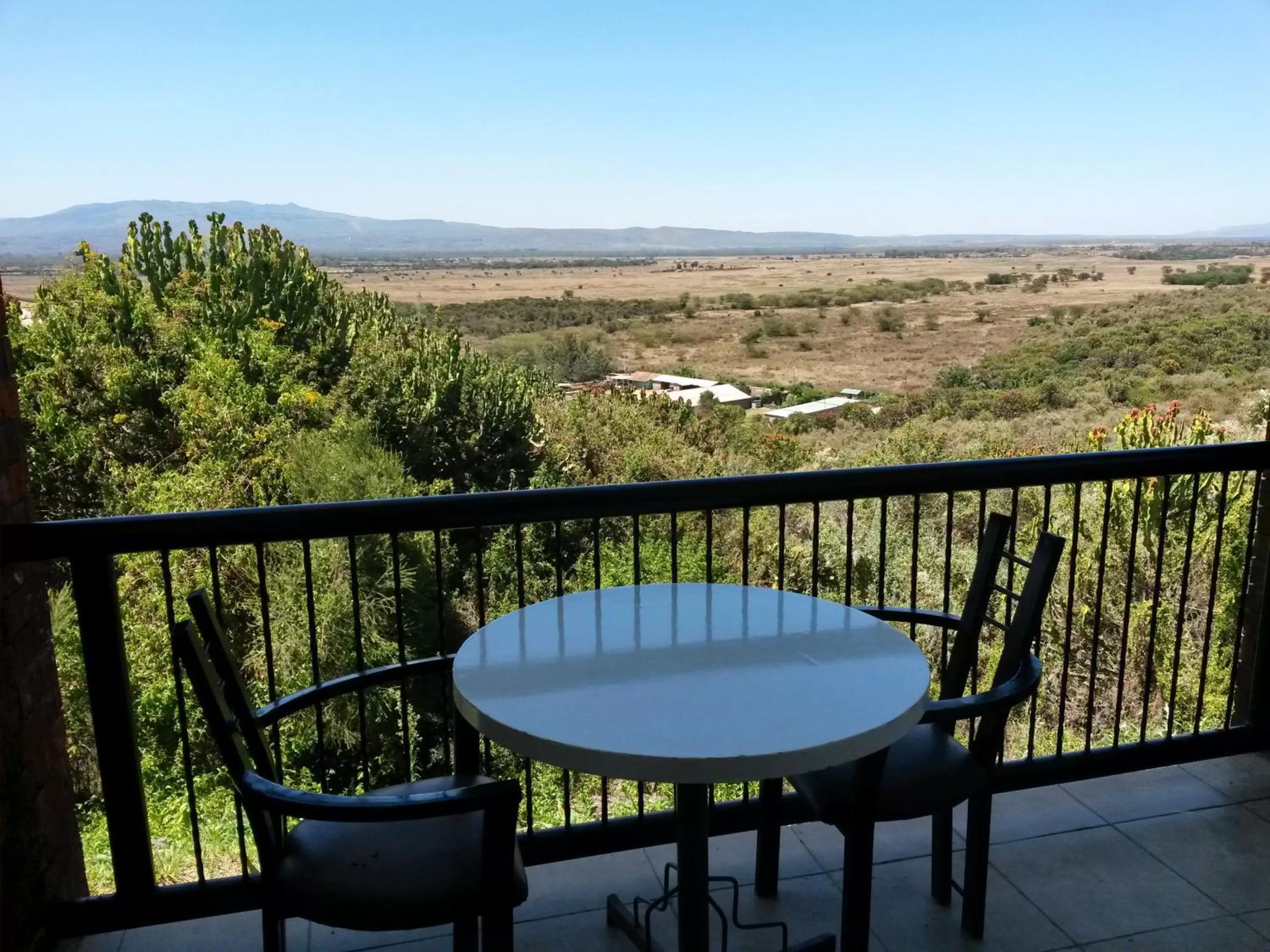 Balcony/Terrace in Mwanzo Lodge