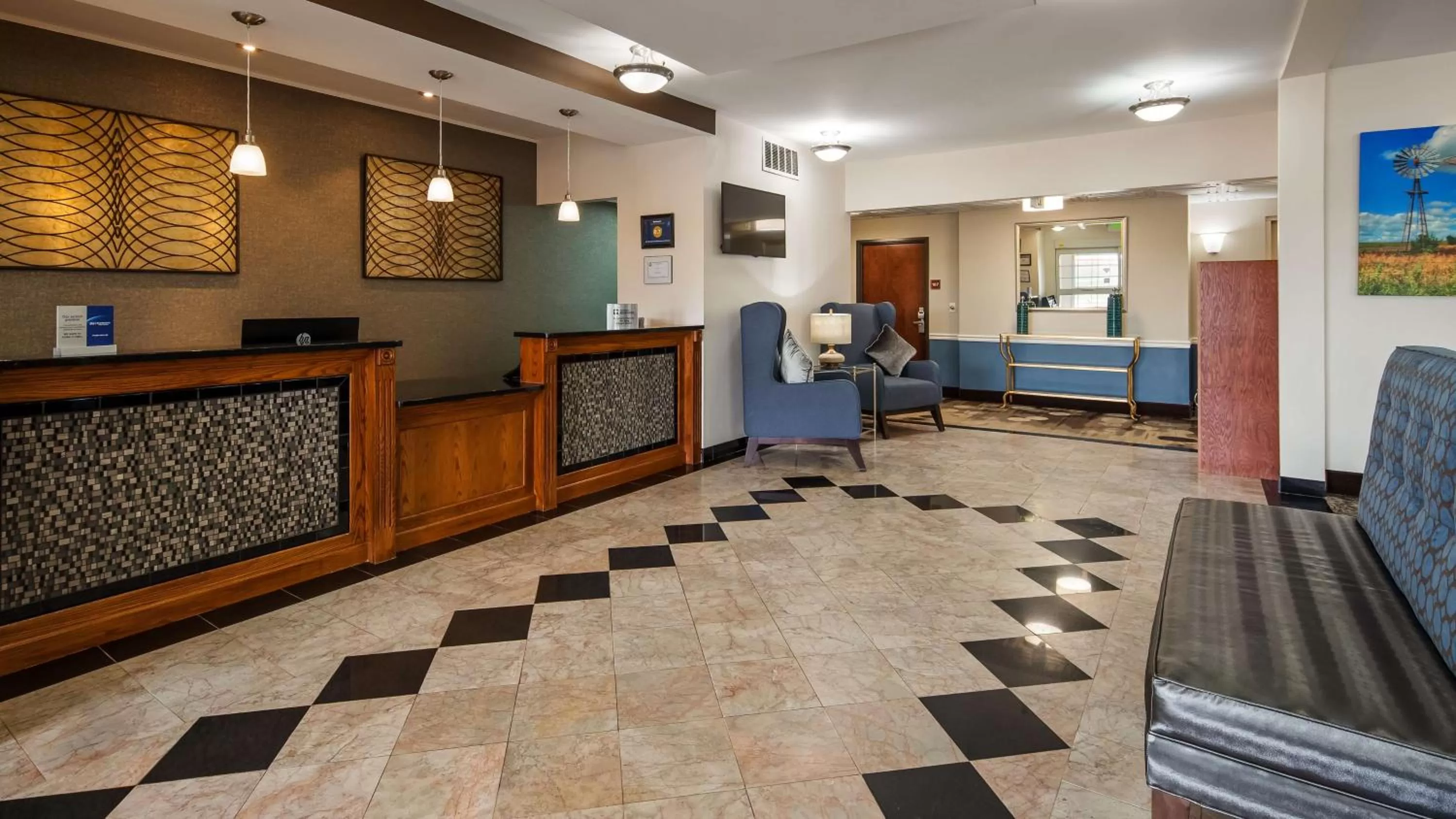 Lobby or reception in Best Western Plus Wakeeney Inn & Suites