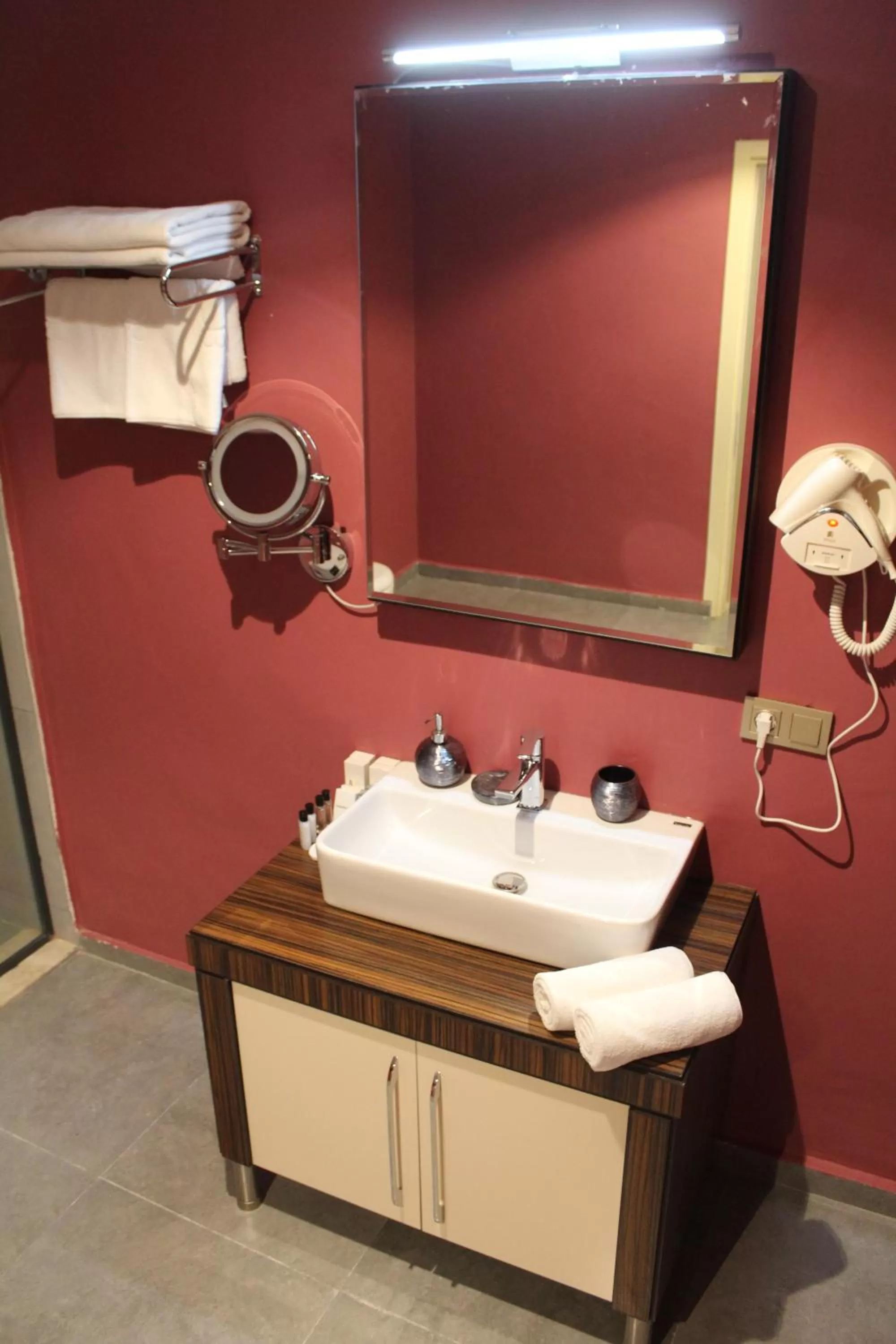 Bathroom in Sky Tower King Hotel