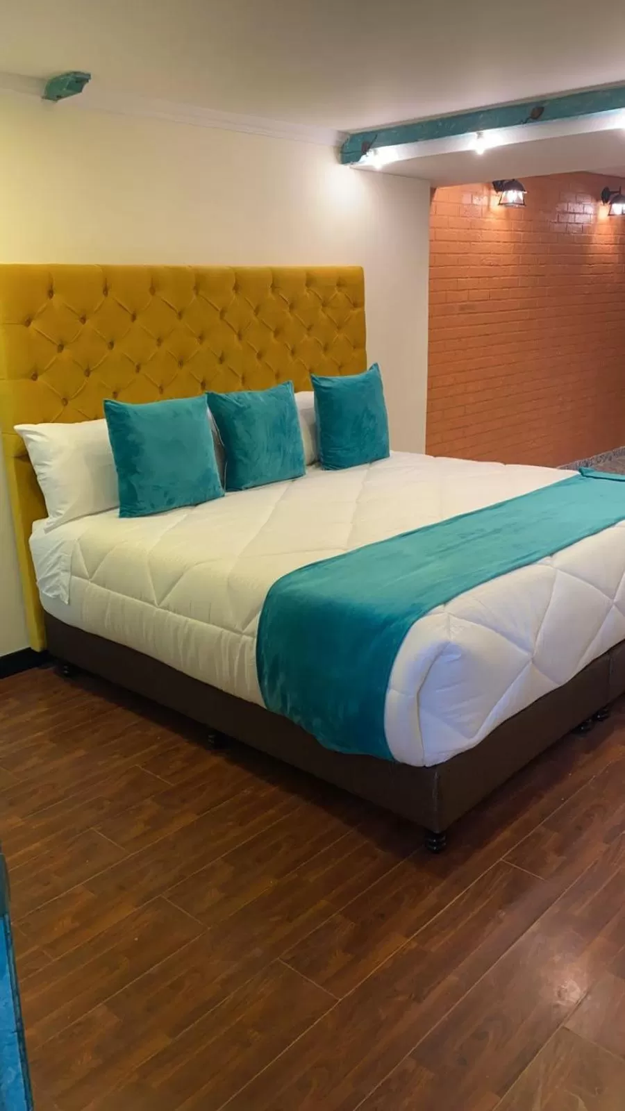 Bed in Hotel Casa Antigua