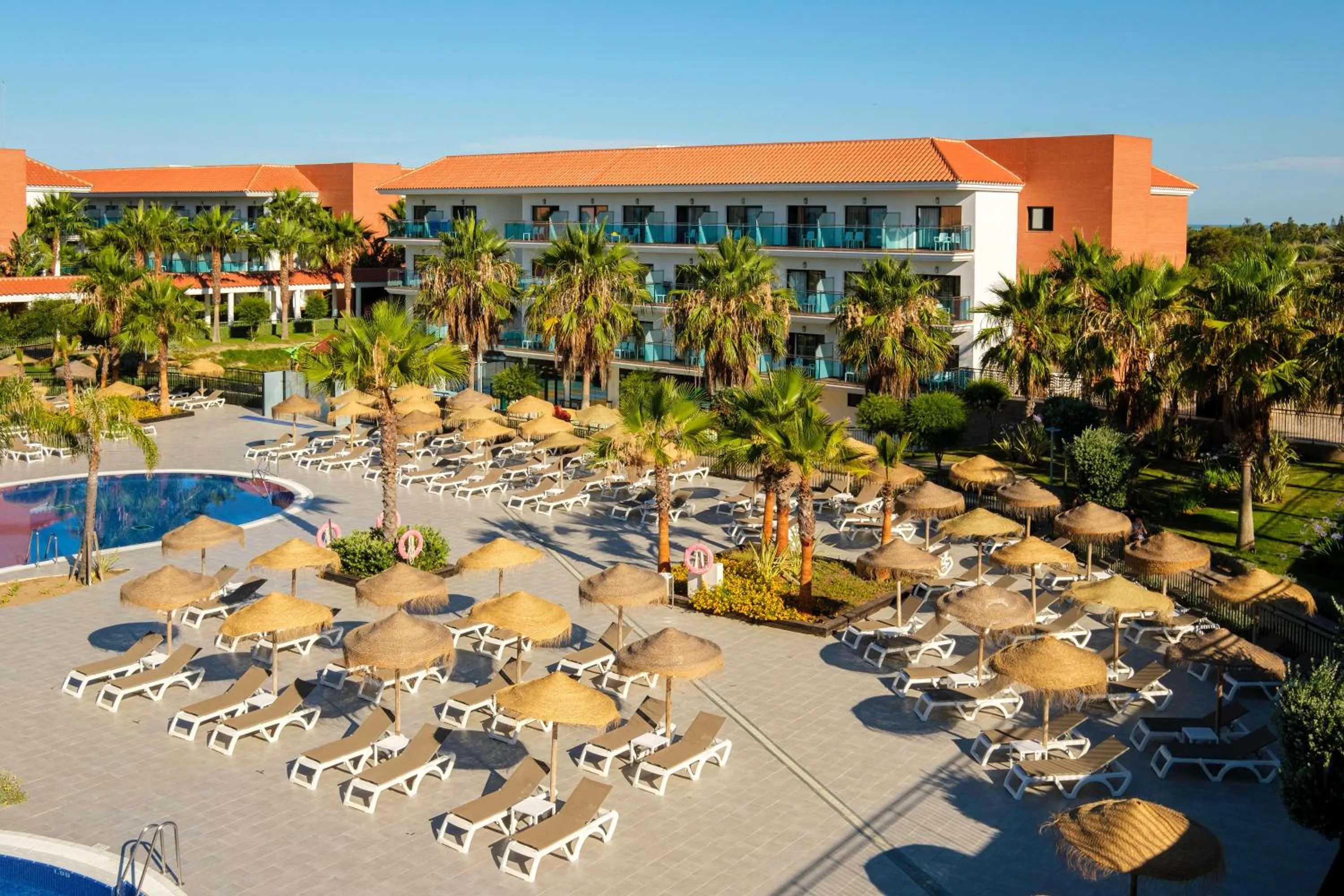 Balcony/Terrace in Hotel Best Costa Ballena