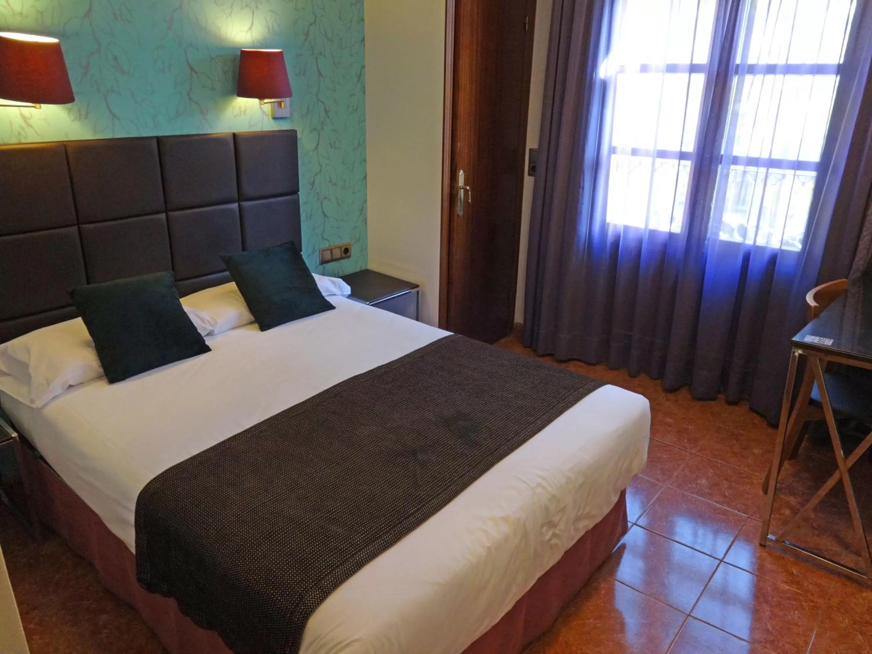 Bed in Hotel Lloret Ramblas