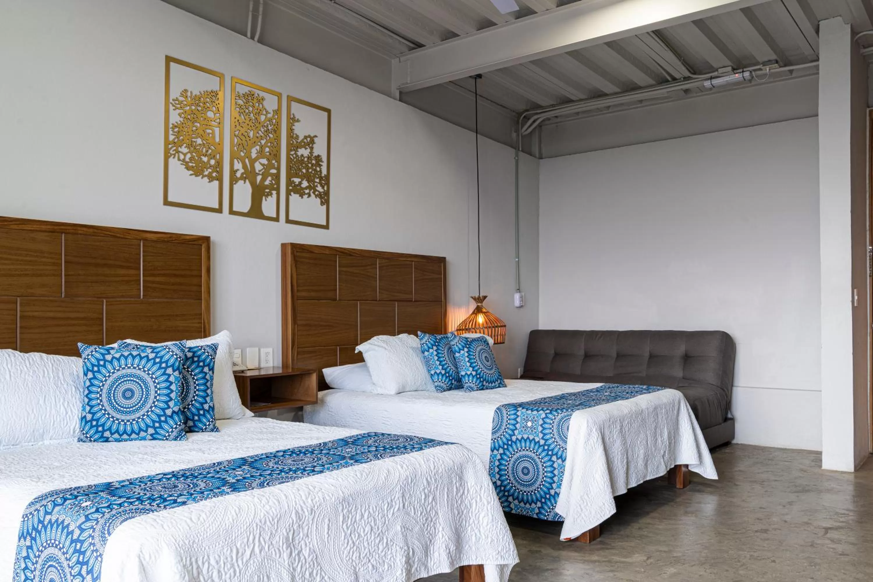 Bed in Hotel Boutique Marrakesh