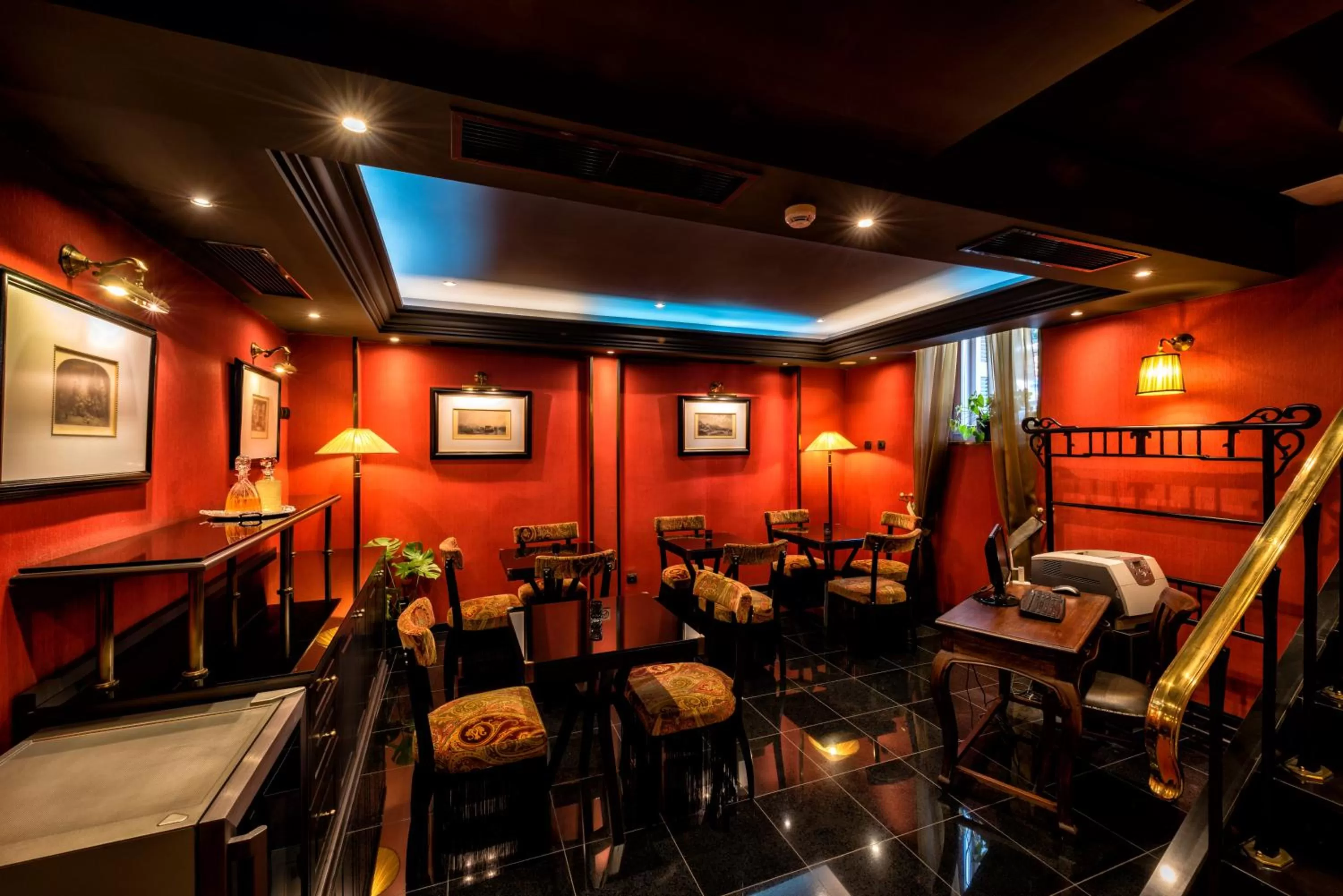 Living room in Maison Grecque Hotel Extraordinaire