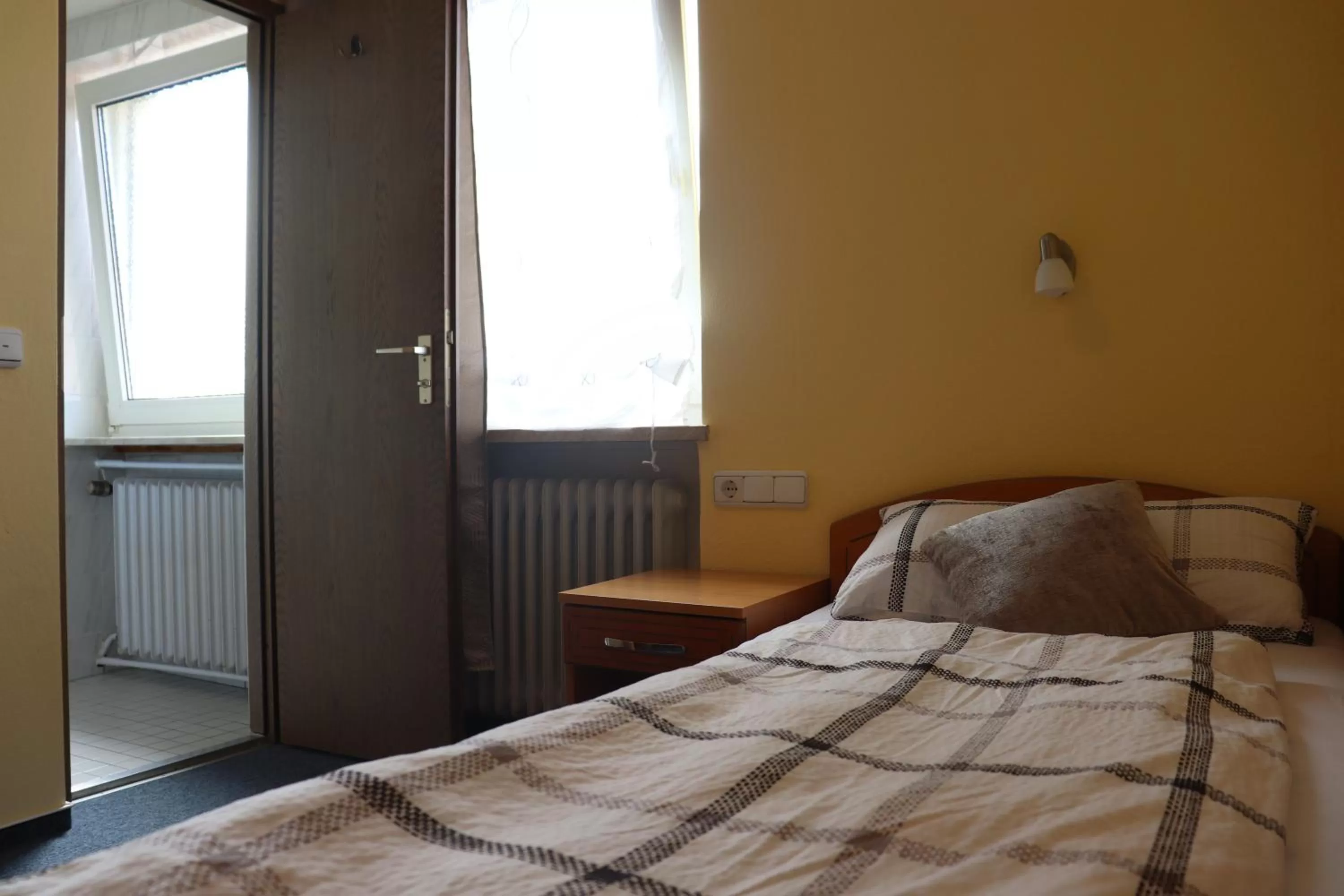 Bed in Hotel Zum Waldstein