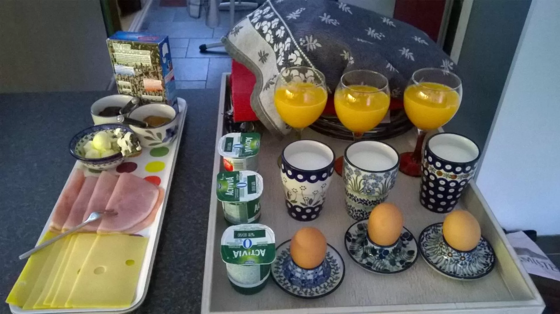 Breakfast in B&B OpdeParkkamp met laadpaal voor elektrische auto's