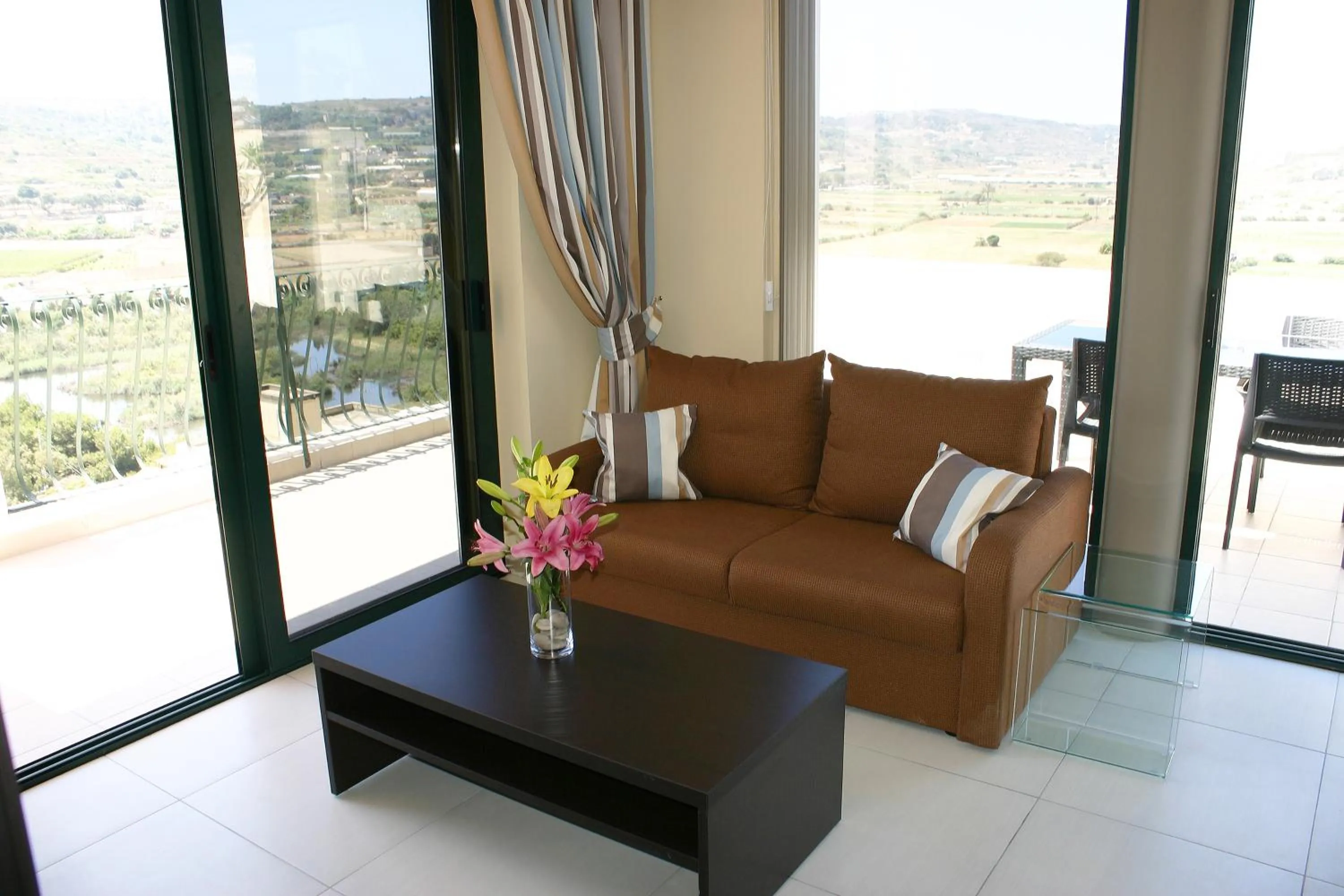 Seating area in Porto Azzurro Aparthotel