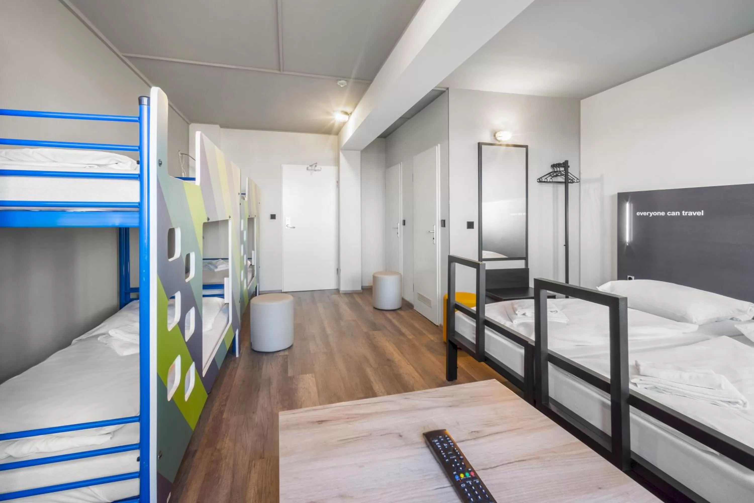 Photo of the whole room, Bed in a&o Dresden Hauptbahnhof