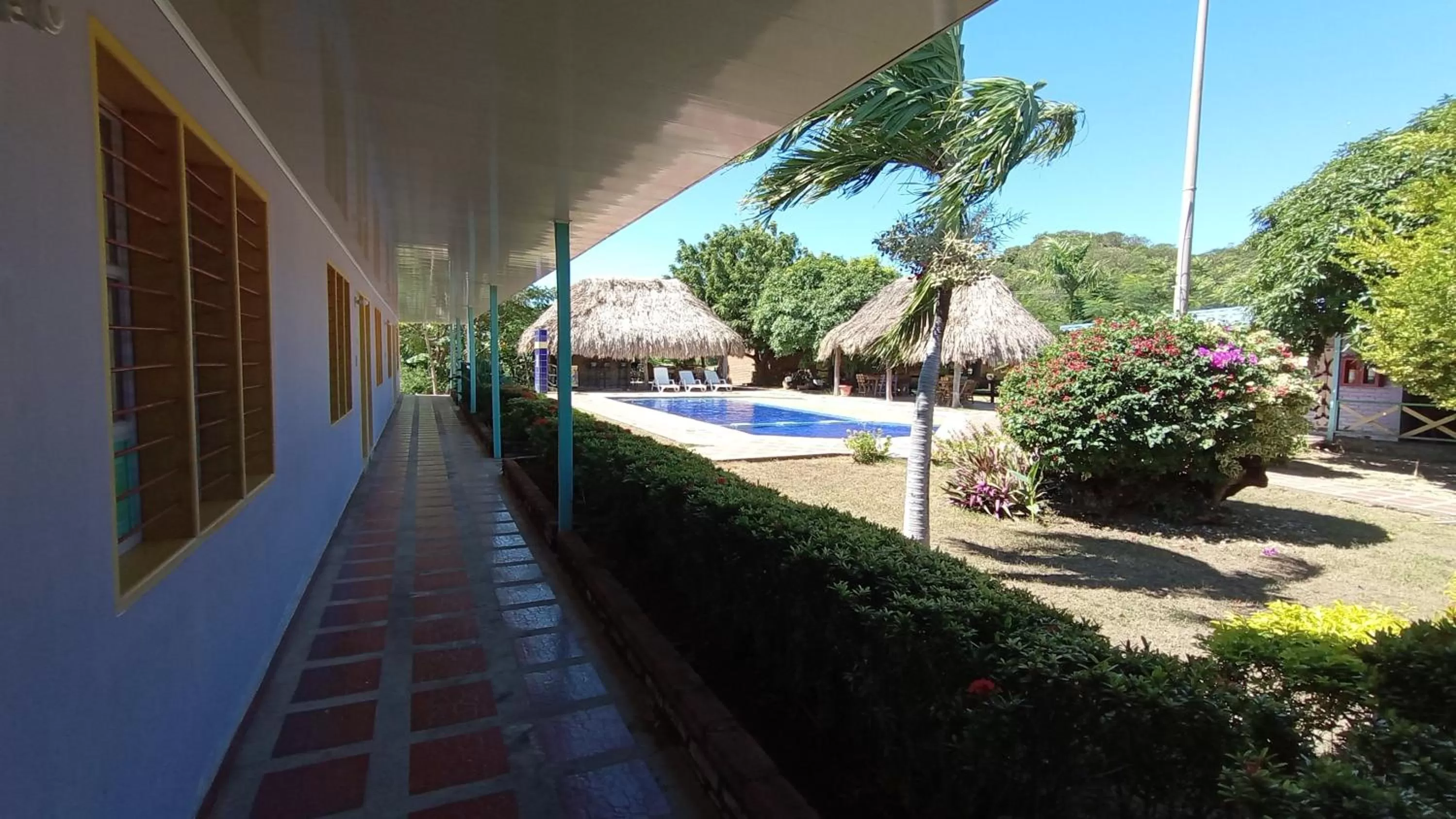 Garden view, Swimming Pool in Hotel Brisas De Neguanje