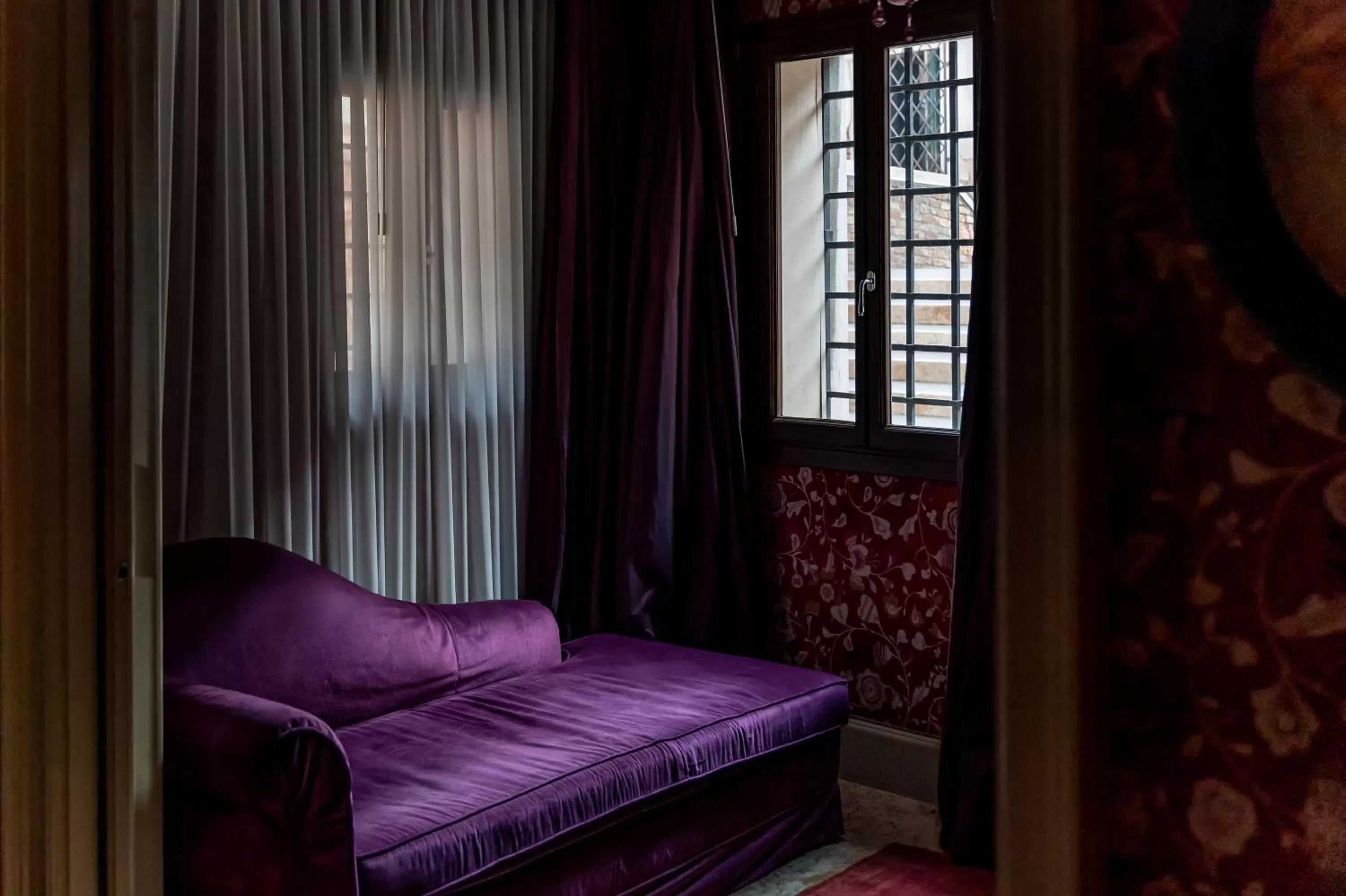 Decorative detail in Hotel Palazzetto Madonna