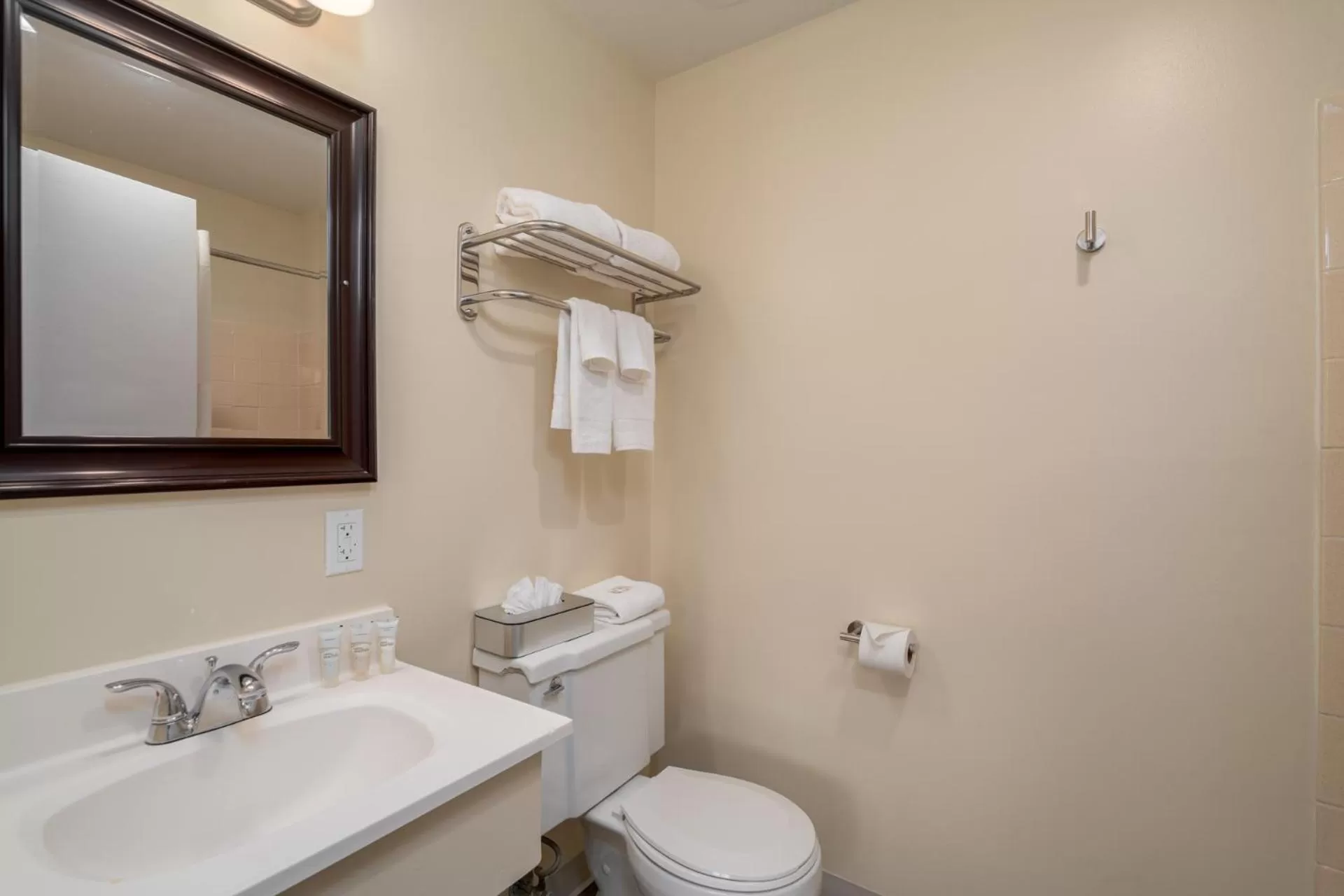 Toilet in Nevada Flats Hotel