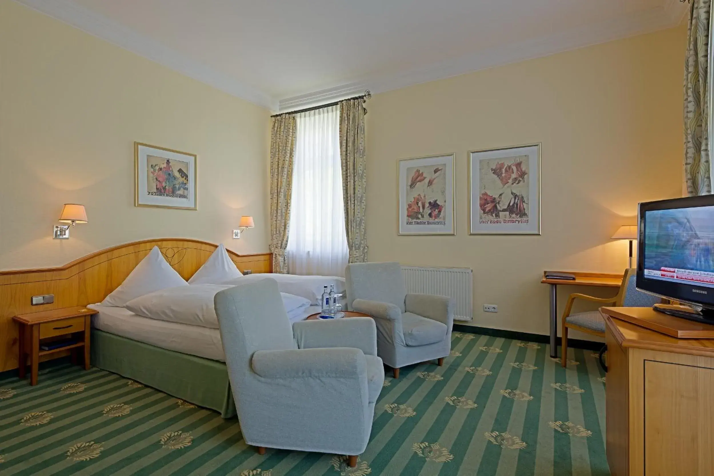 Double Room on Land Side in Ringhotel Strandblick Double Room on Land Side in Ringhotel Strandblick